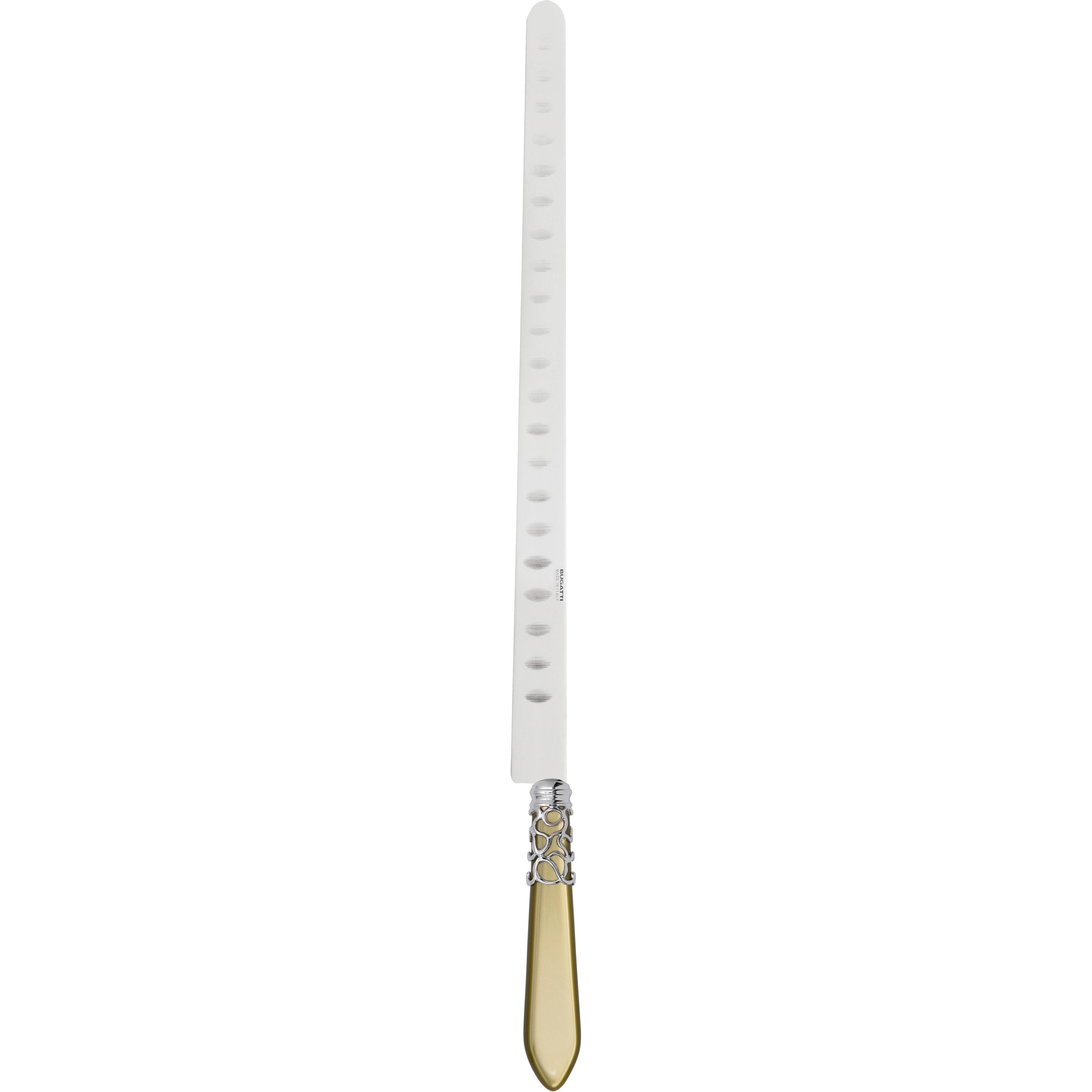 Melodia Brilliant Salmon Knife 40 cm (15.75 inch) - chartreuse green