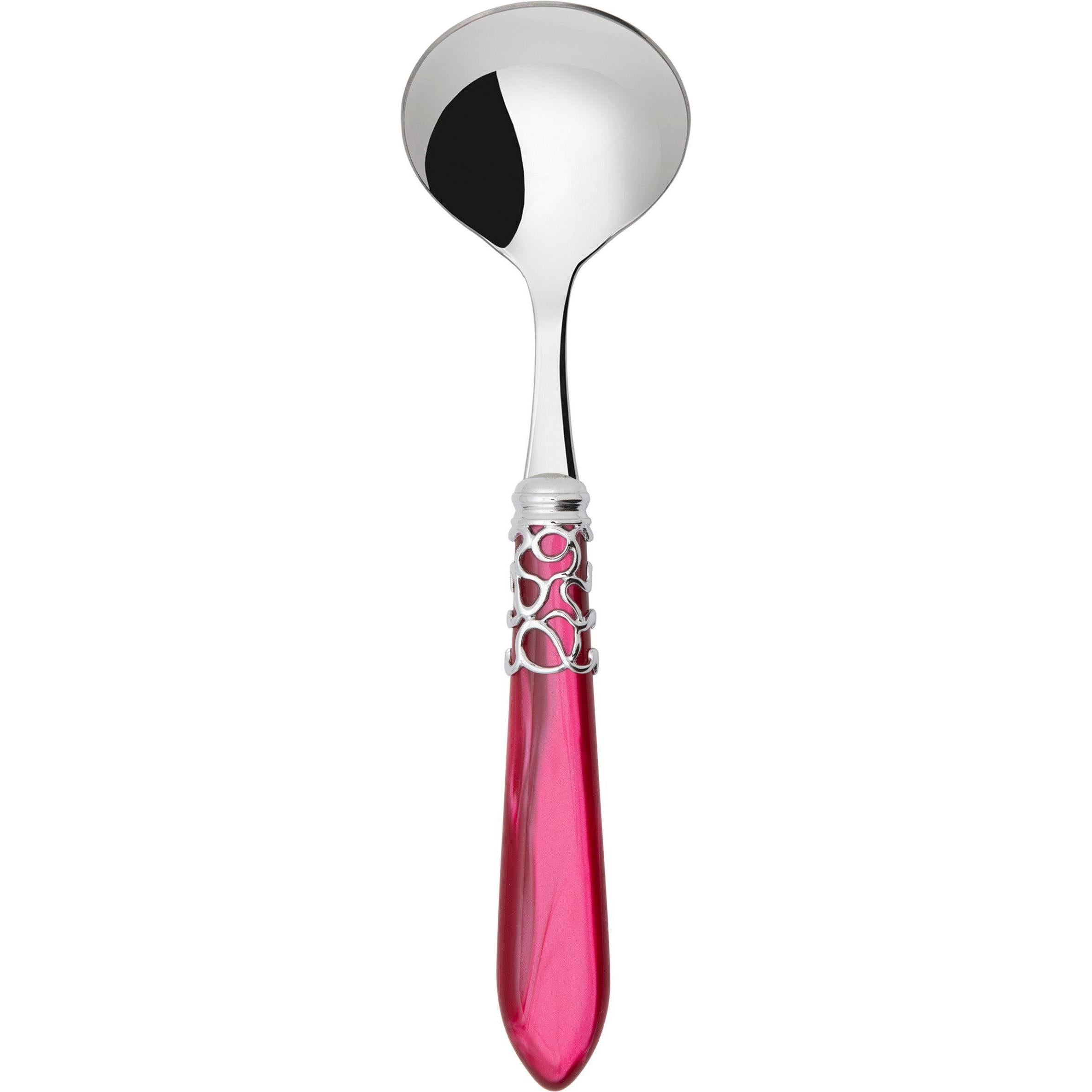 Melodia Brilliant Sauce / Gravy Ladle - raspberry