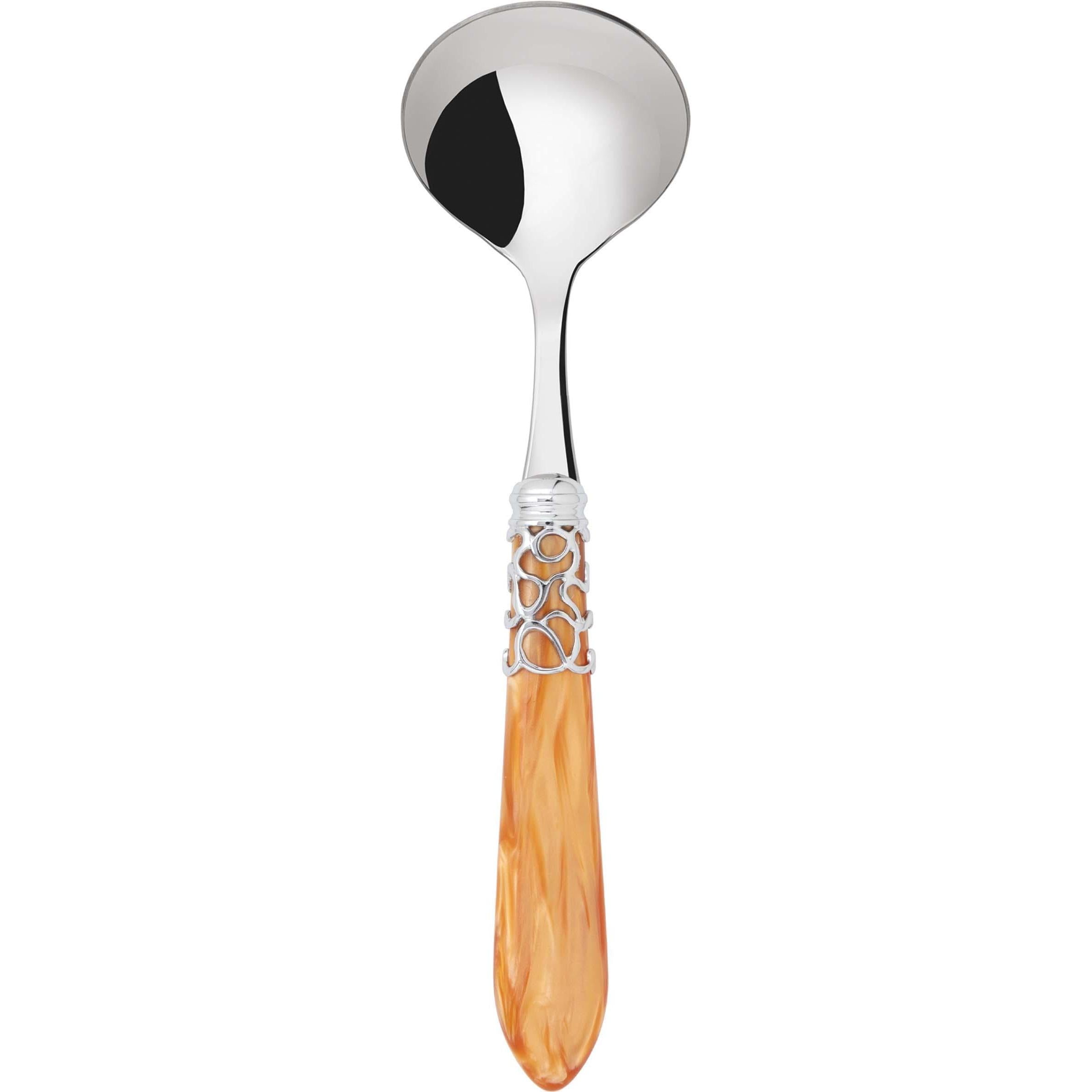 Melodia Brilliant Sauce / Gravy Ladle - tangerine