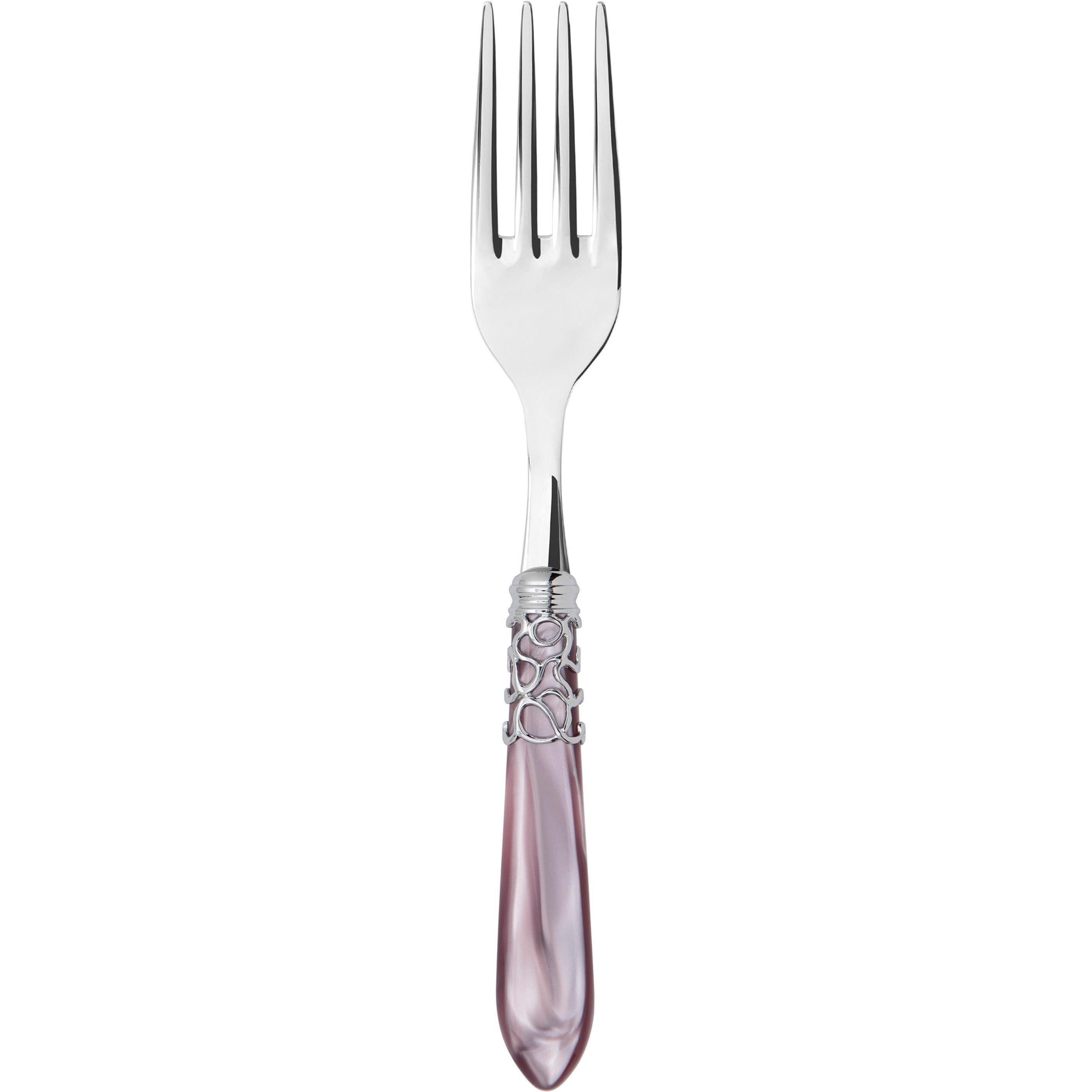Melodia Brilliant Serving Fork - lilac