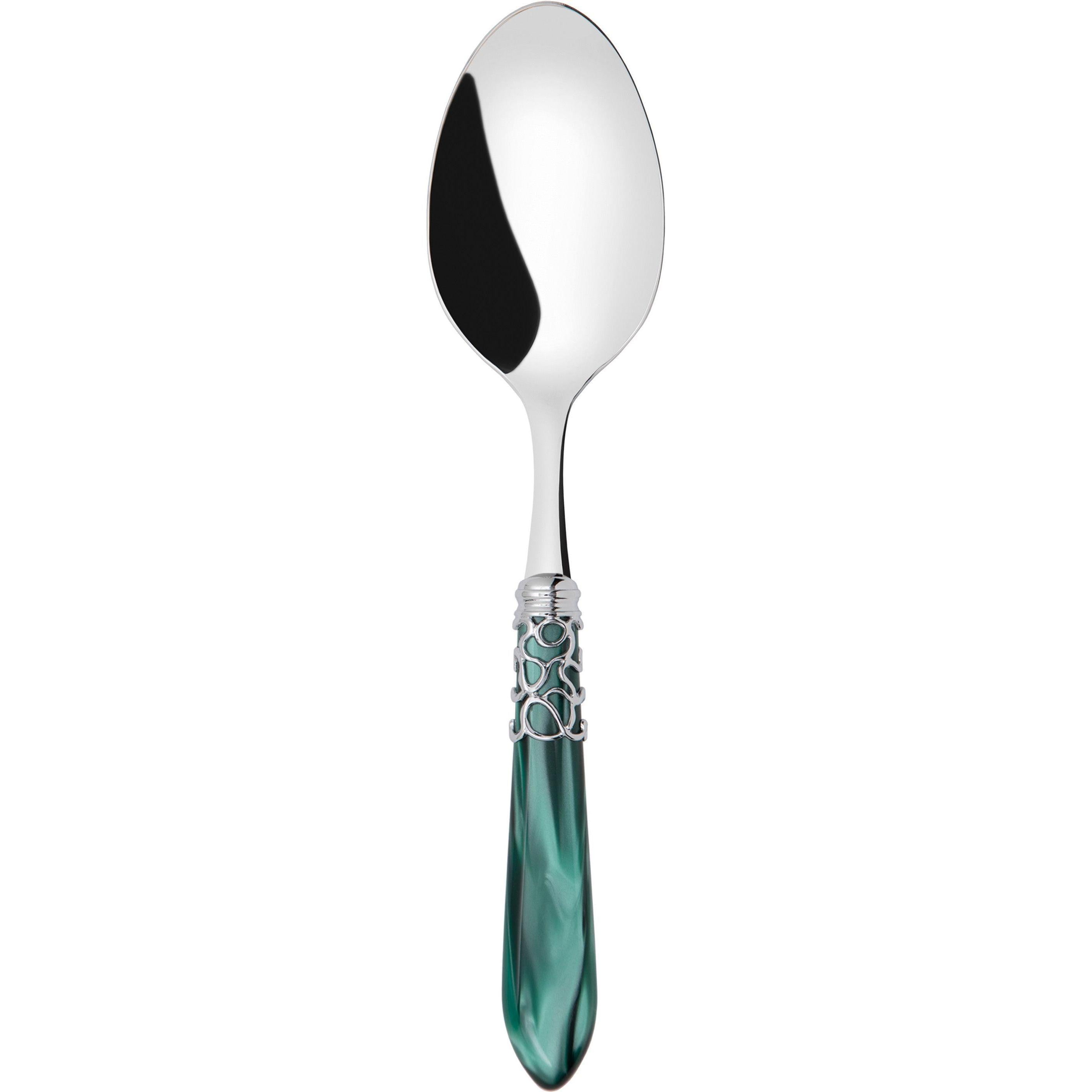 Melodia Brilliant Serving Spoon - green