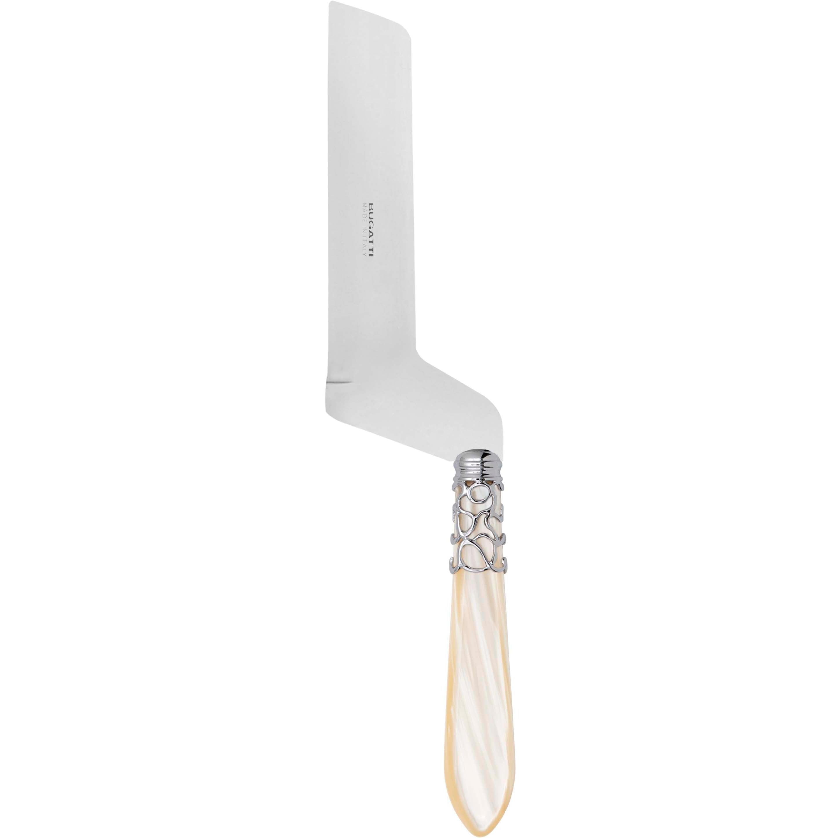 Melodia Brilliant Soft Cheese Offset Knife - Ivory