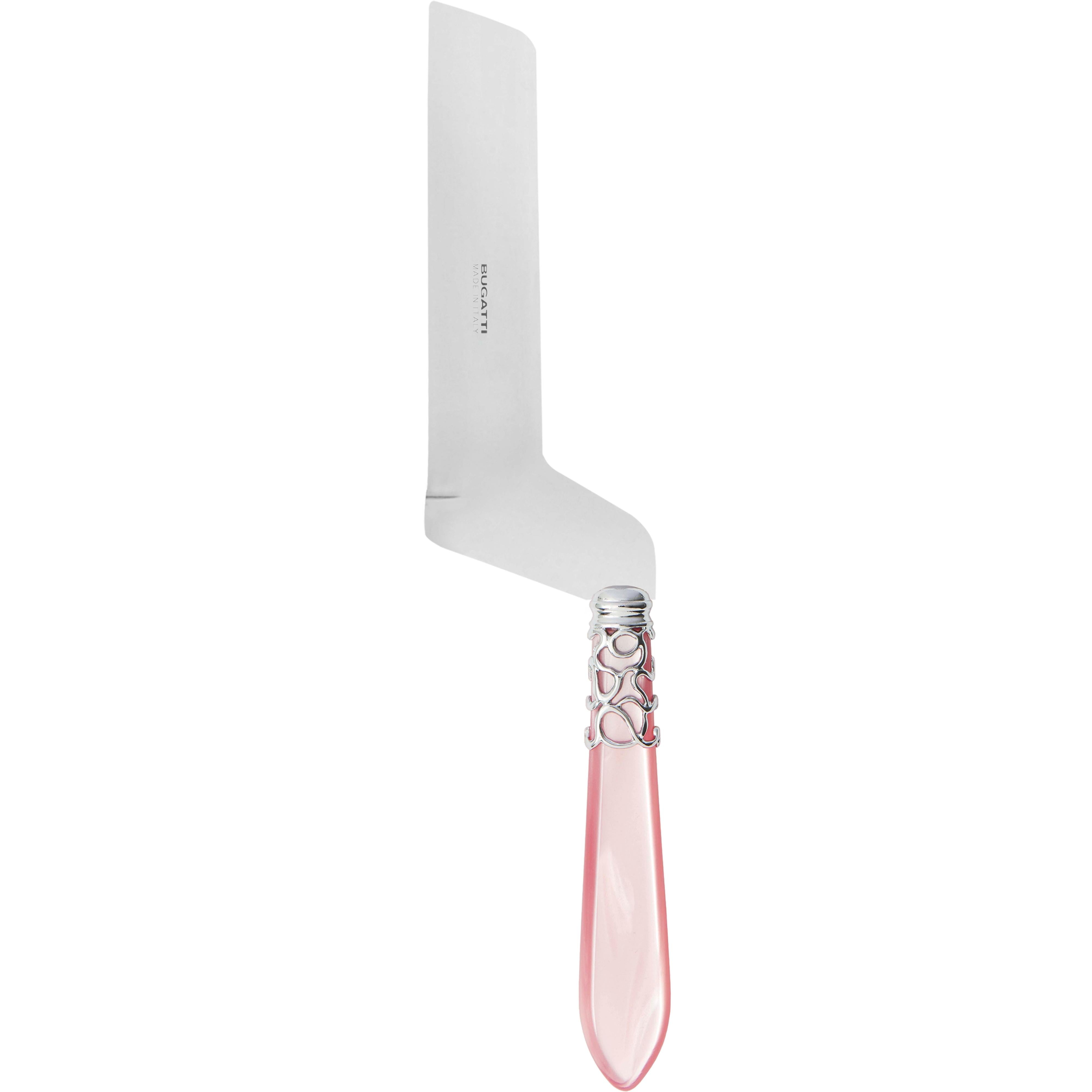Melodia Brilliant Soft Cheese Offset Knife - pink