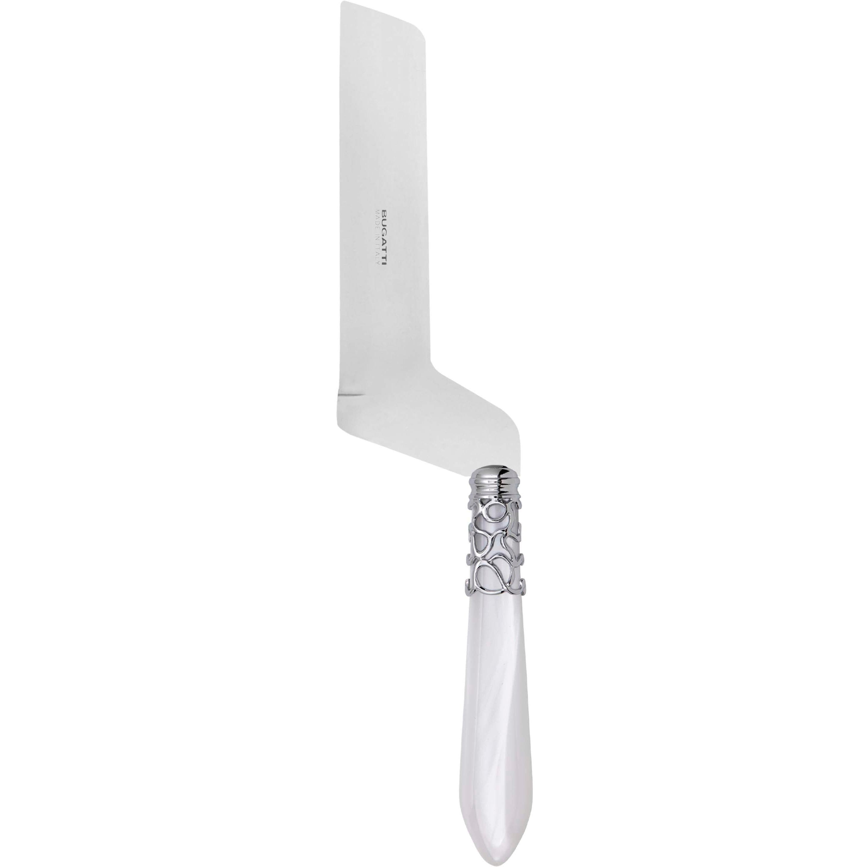 Melodia Brilliant Soft Cheese Offset Knife - white
