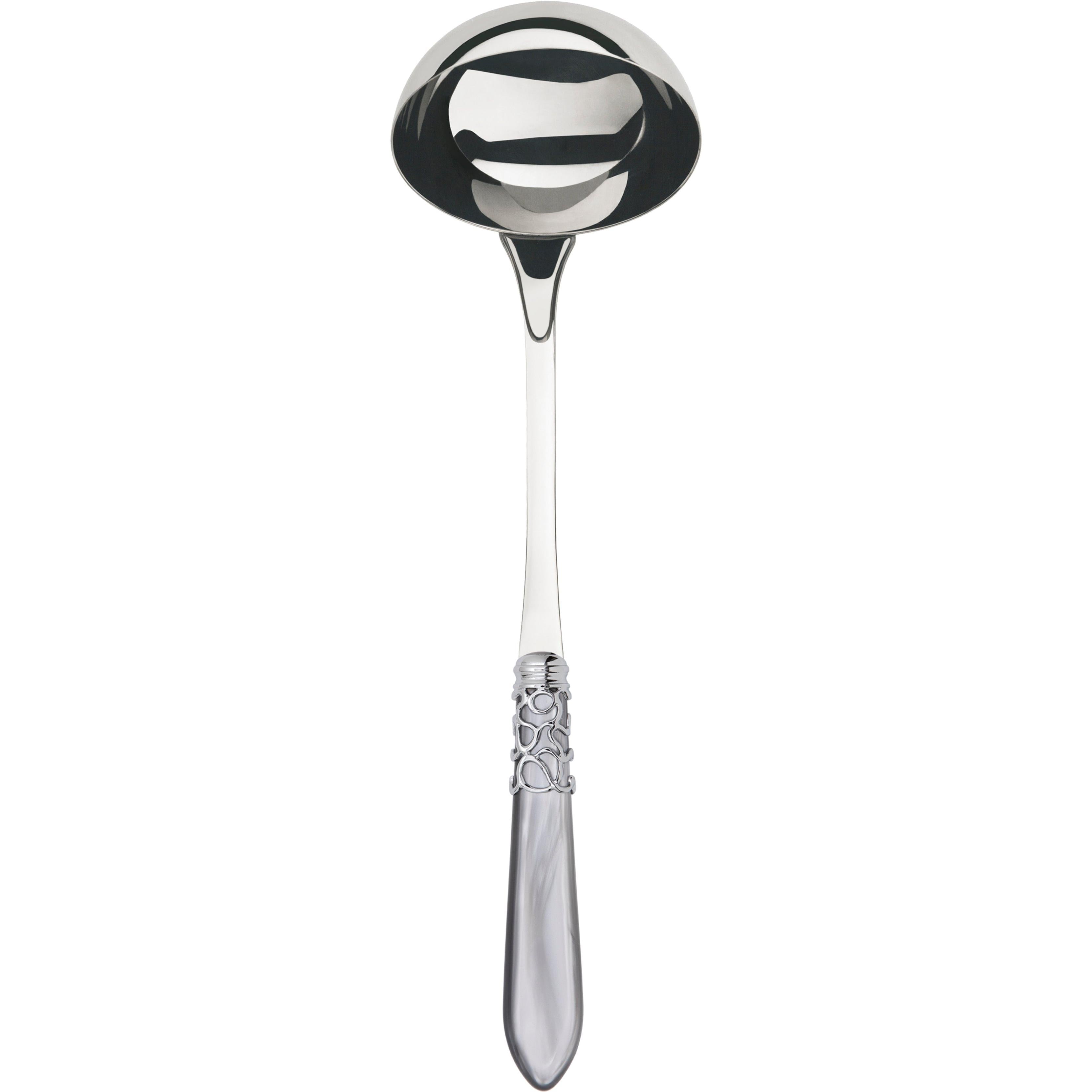 Melodia Brilliant Soup Ladle - gray