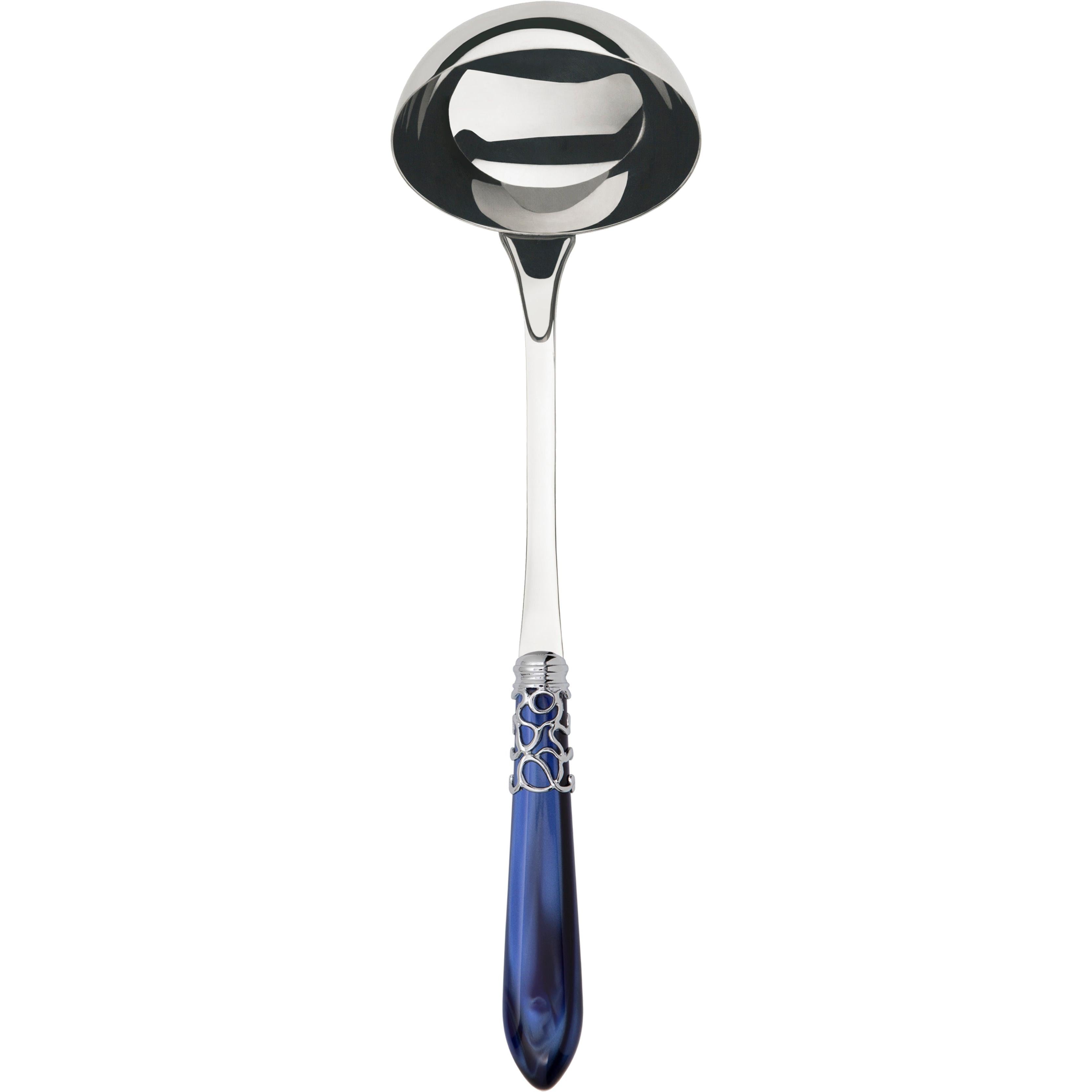 Melodia Brilliant Soup Ladle - royal blue