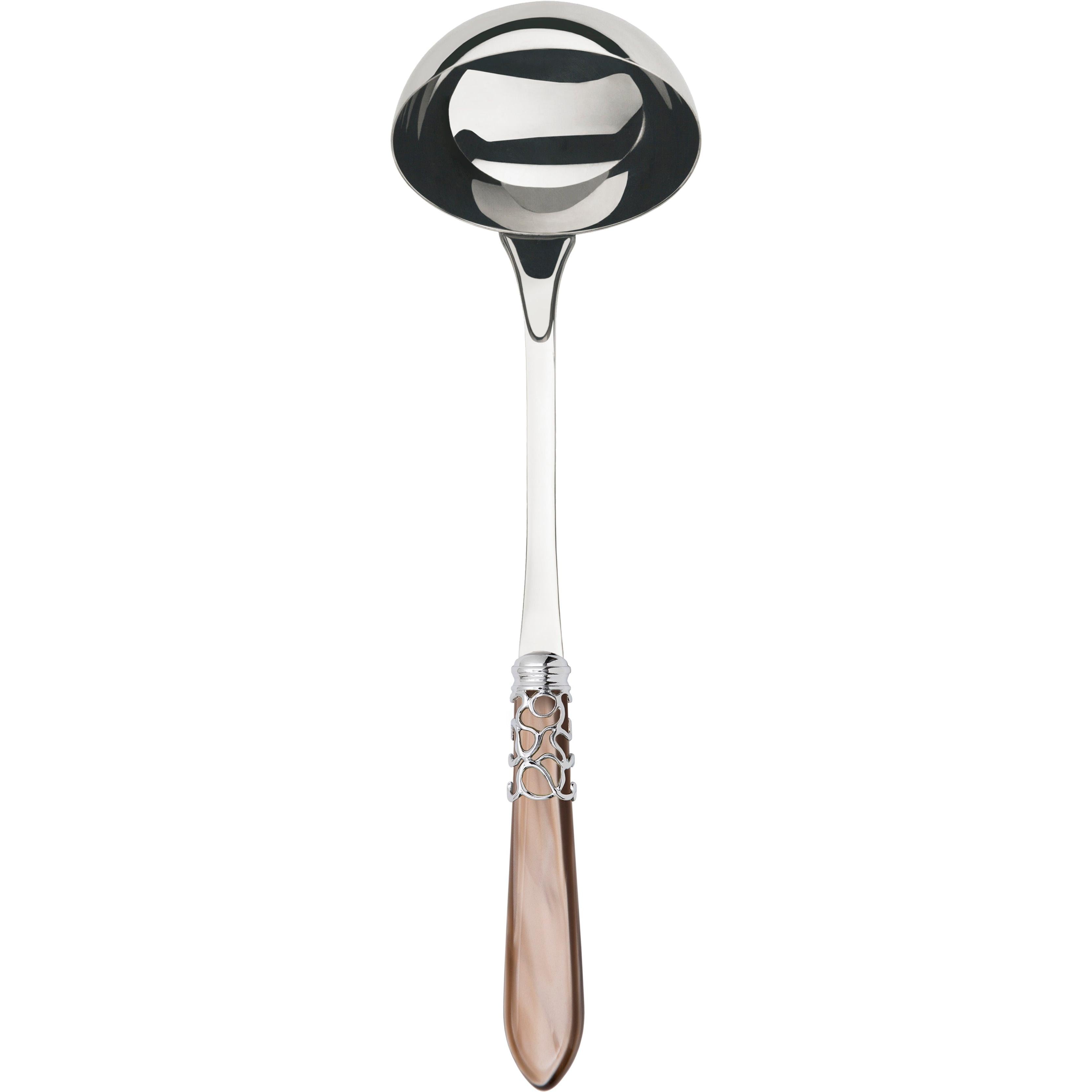 Melodia Brilliant Soup Ladle - taupe