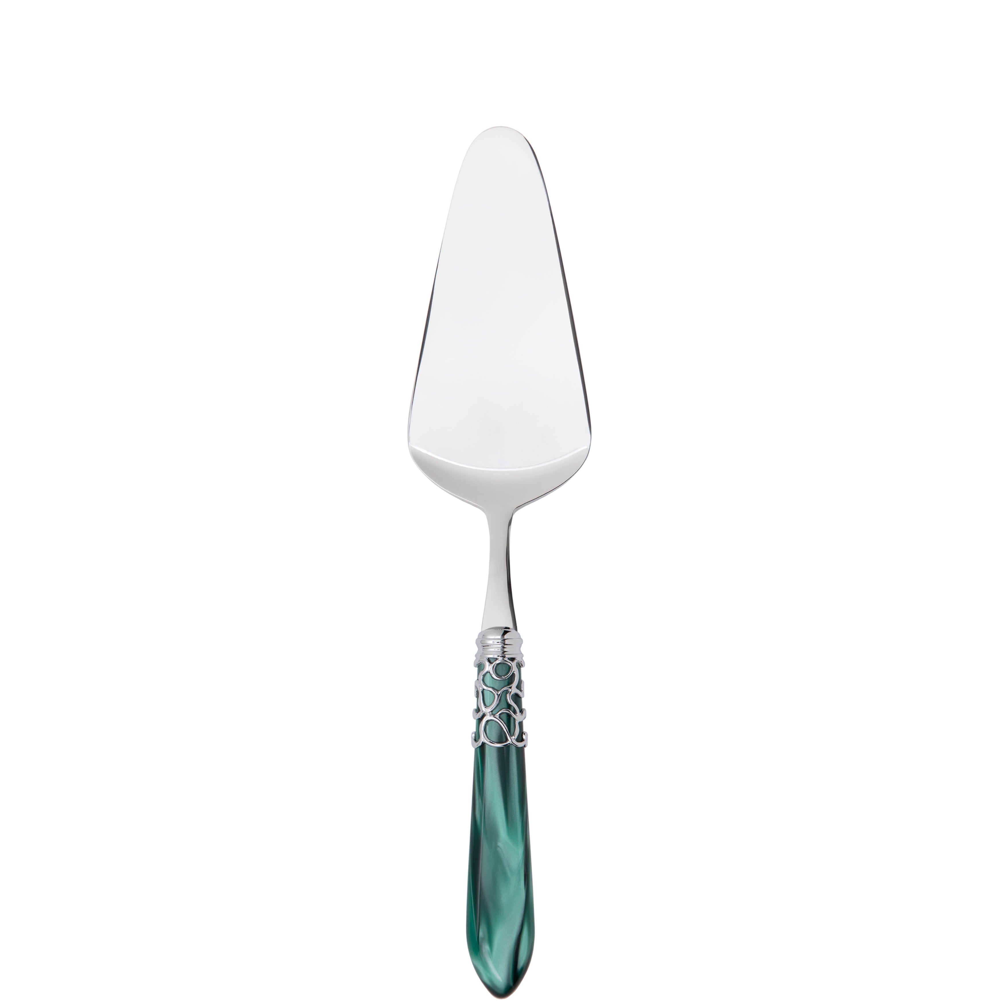 Melodia Brilliant Cake Server in gift box - green