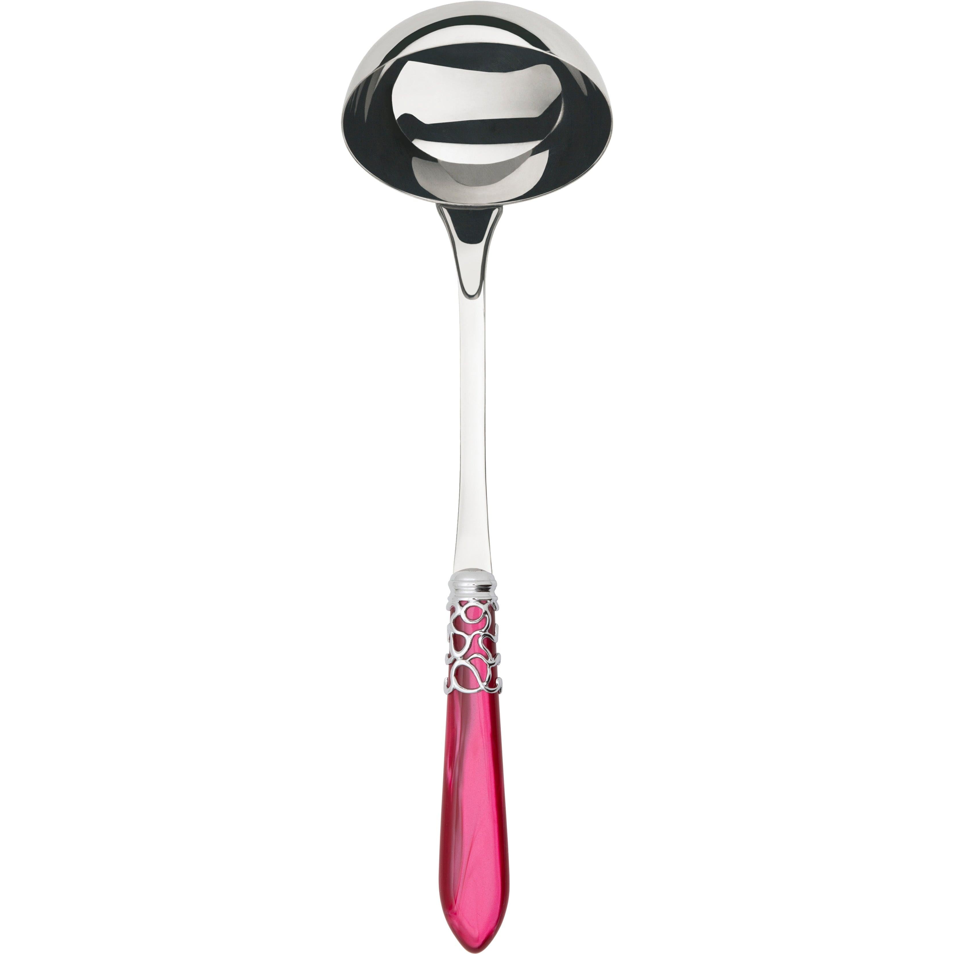 Melodia Brilliant Soup Ladle - raspberry