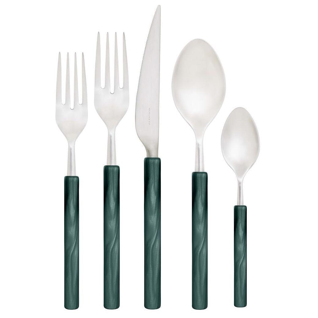 Mediterraneo 5 Piece Place Setting - Green-Casa Bugatti USA