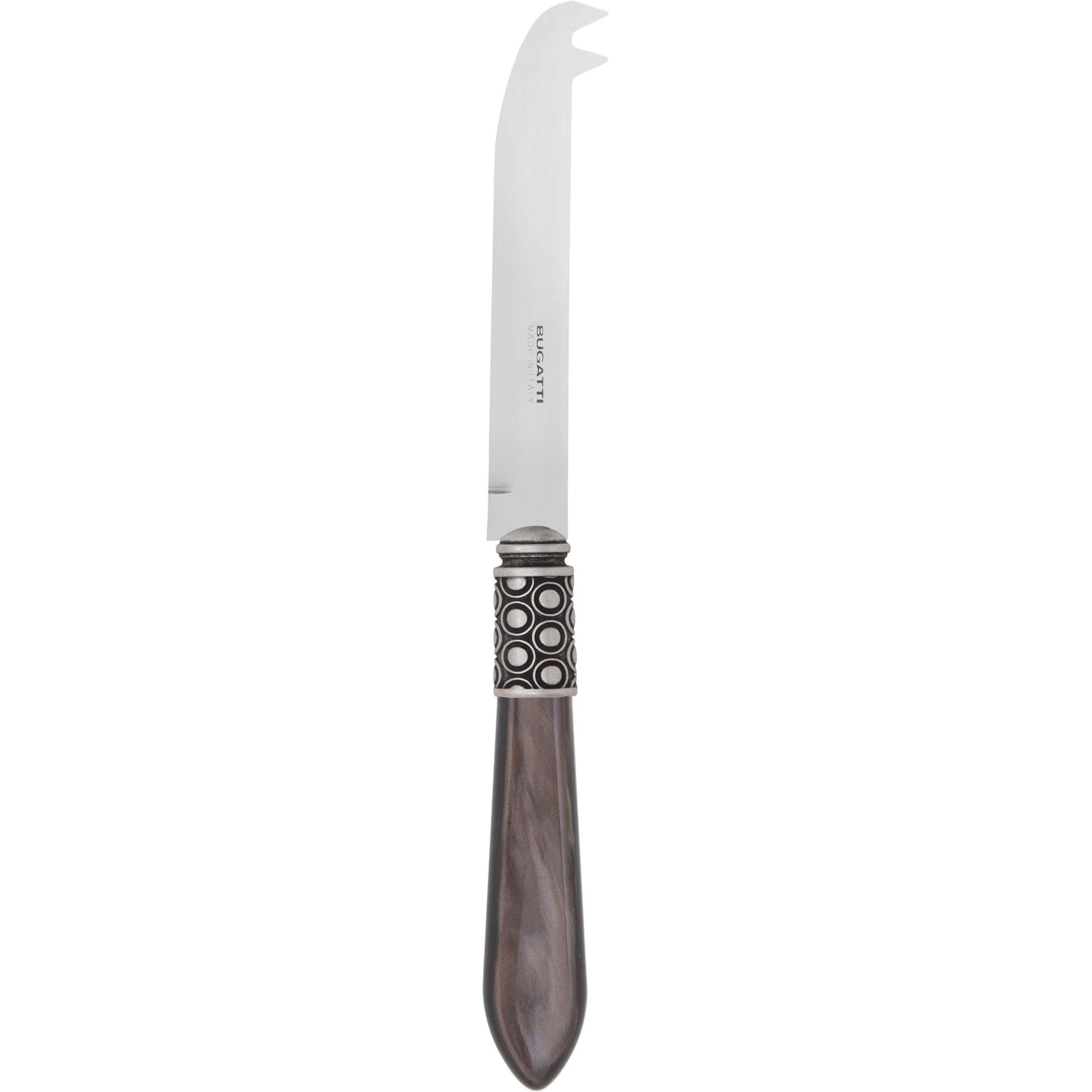 Optical Antique 2 point "deer" cheese Knife - chocolate
