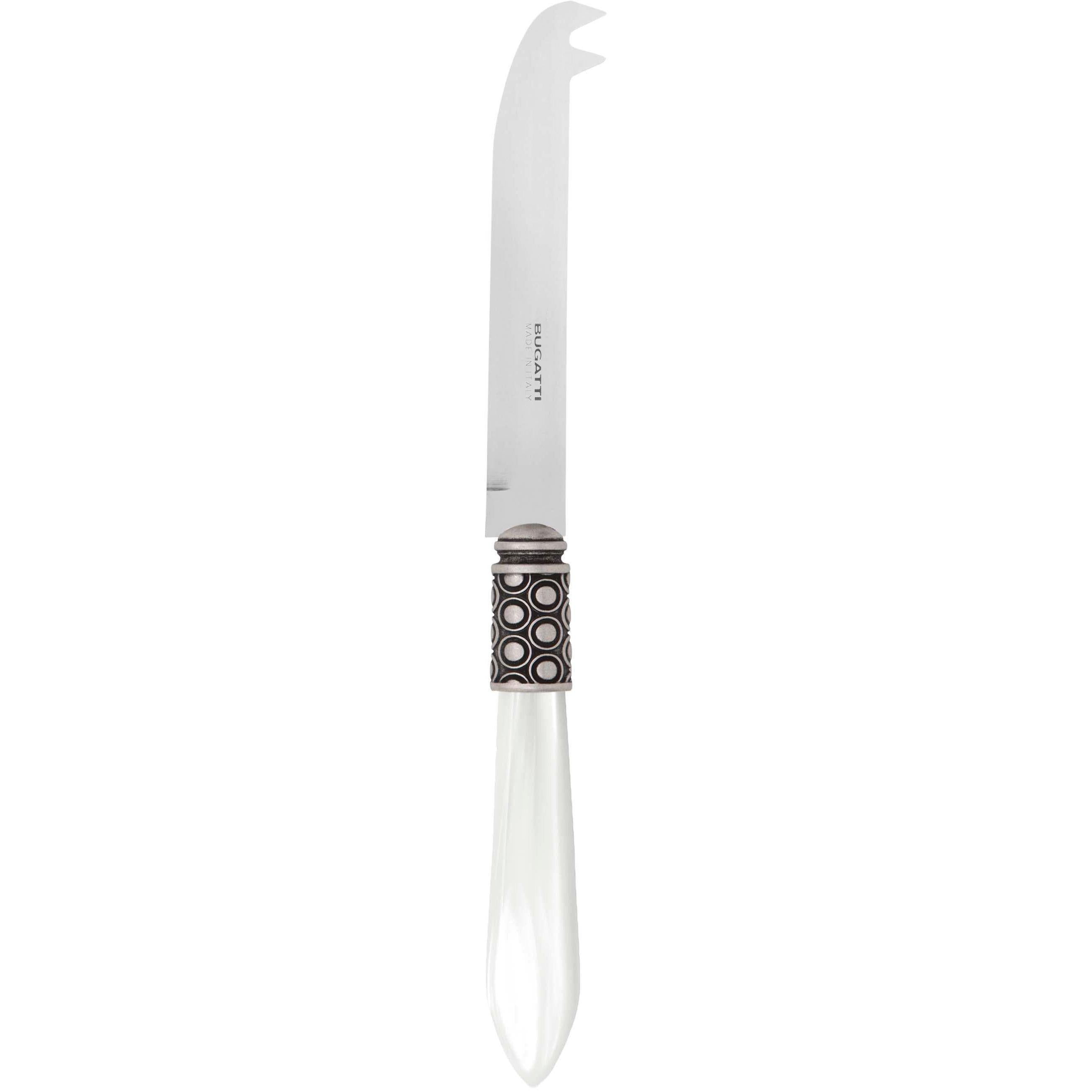 Optical Antique 2 point "deer" cheese Knife - white