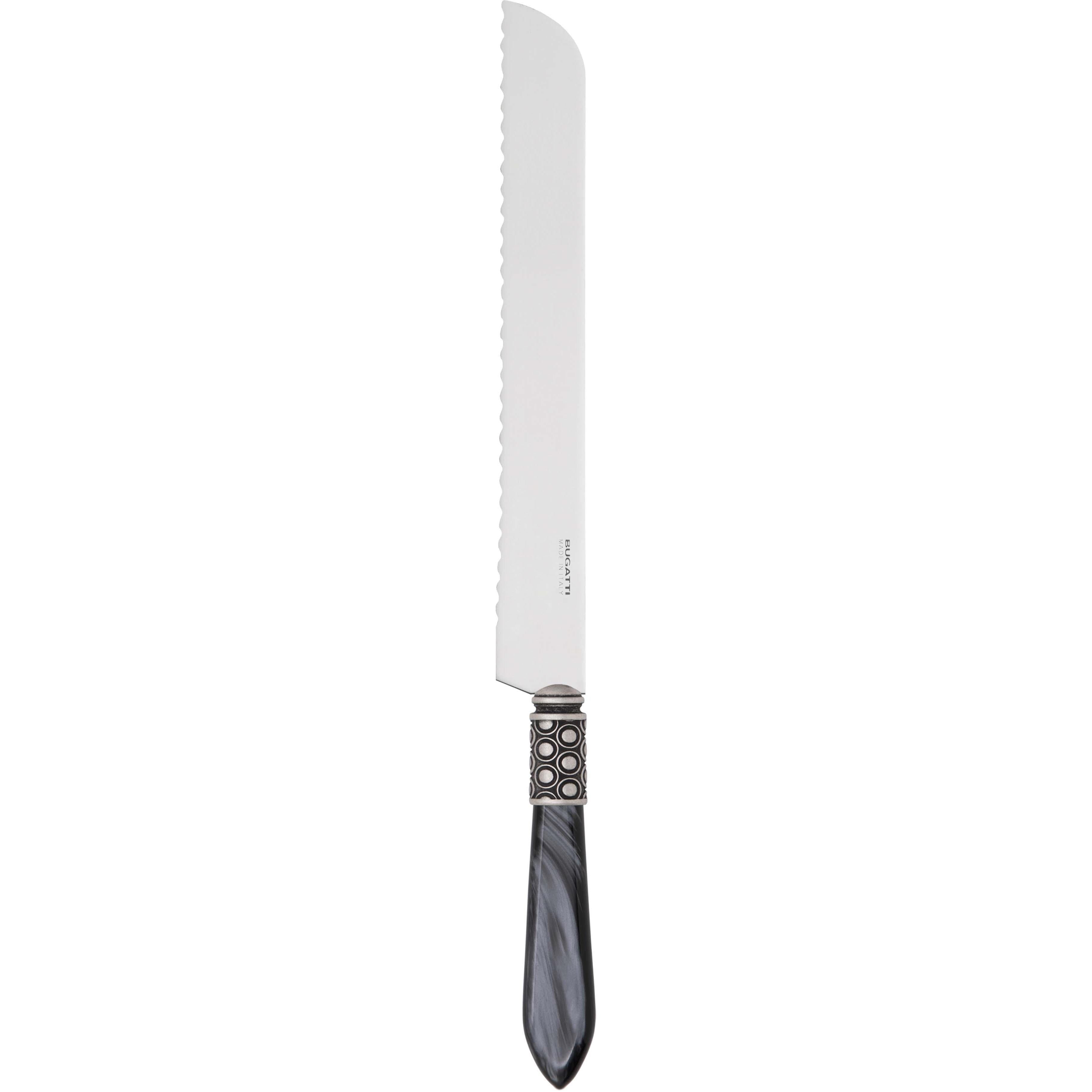 Optical Antique Bread Knife - charcoal