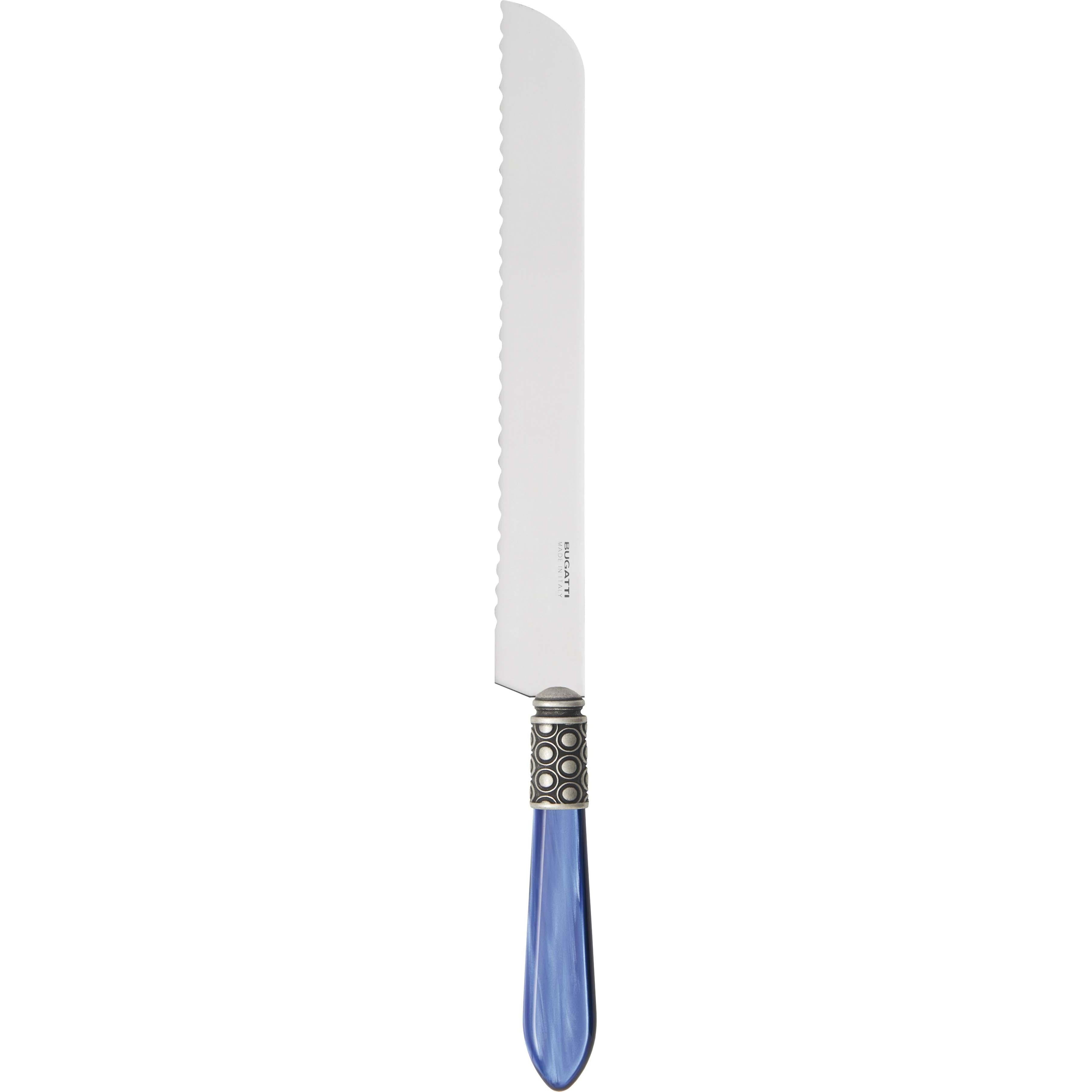 Optical Antique Bread Knife - royal blue