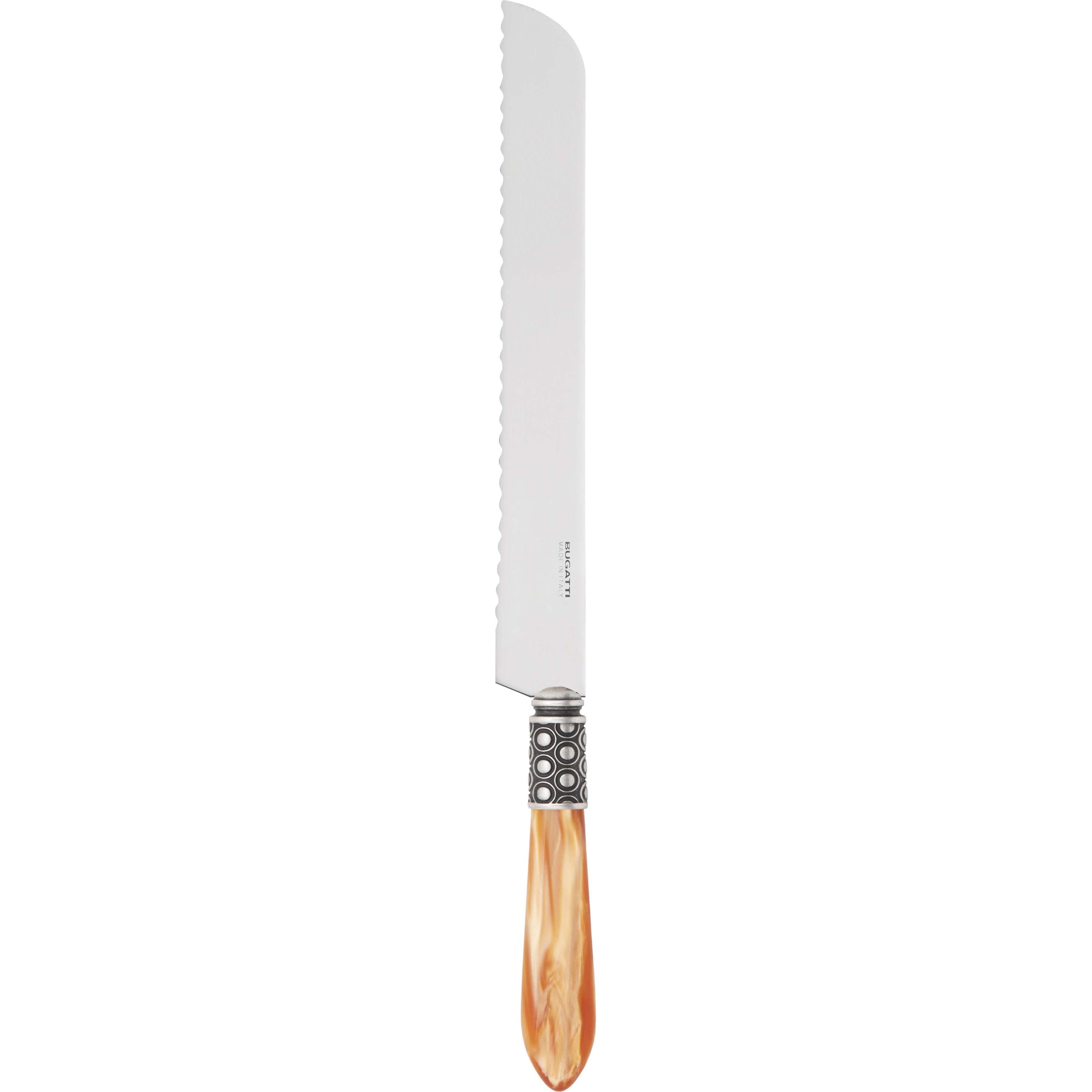 Optical Antique Bread Knife - tangerine