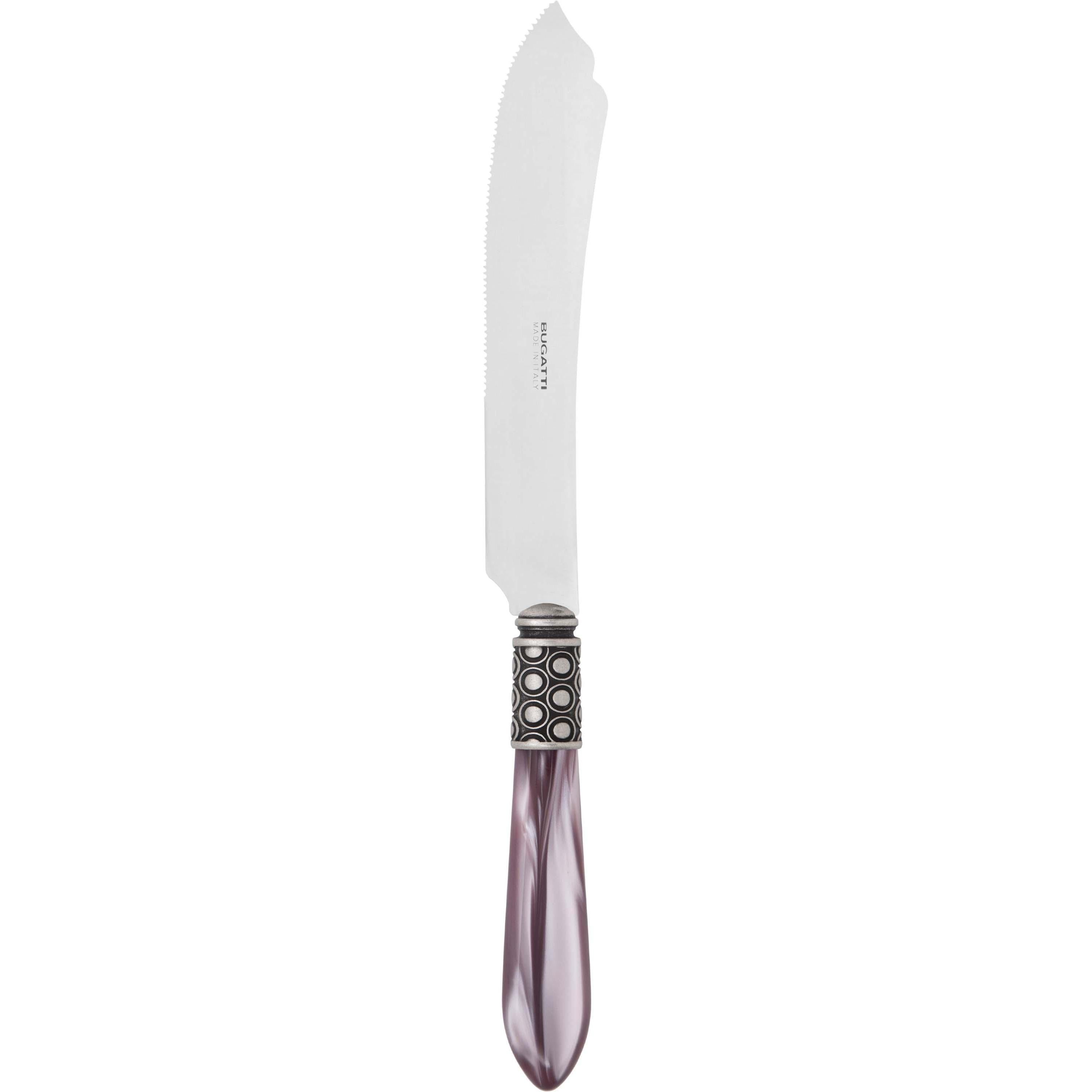 Optical Antique Cake Knife 28 cm (11.02 inch) - lilac