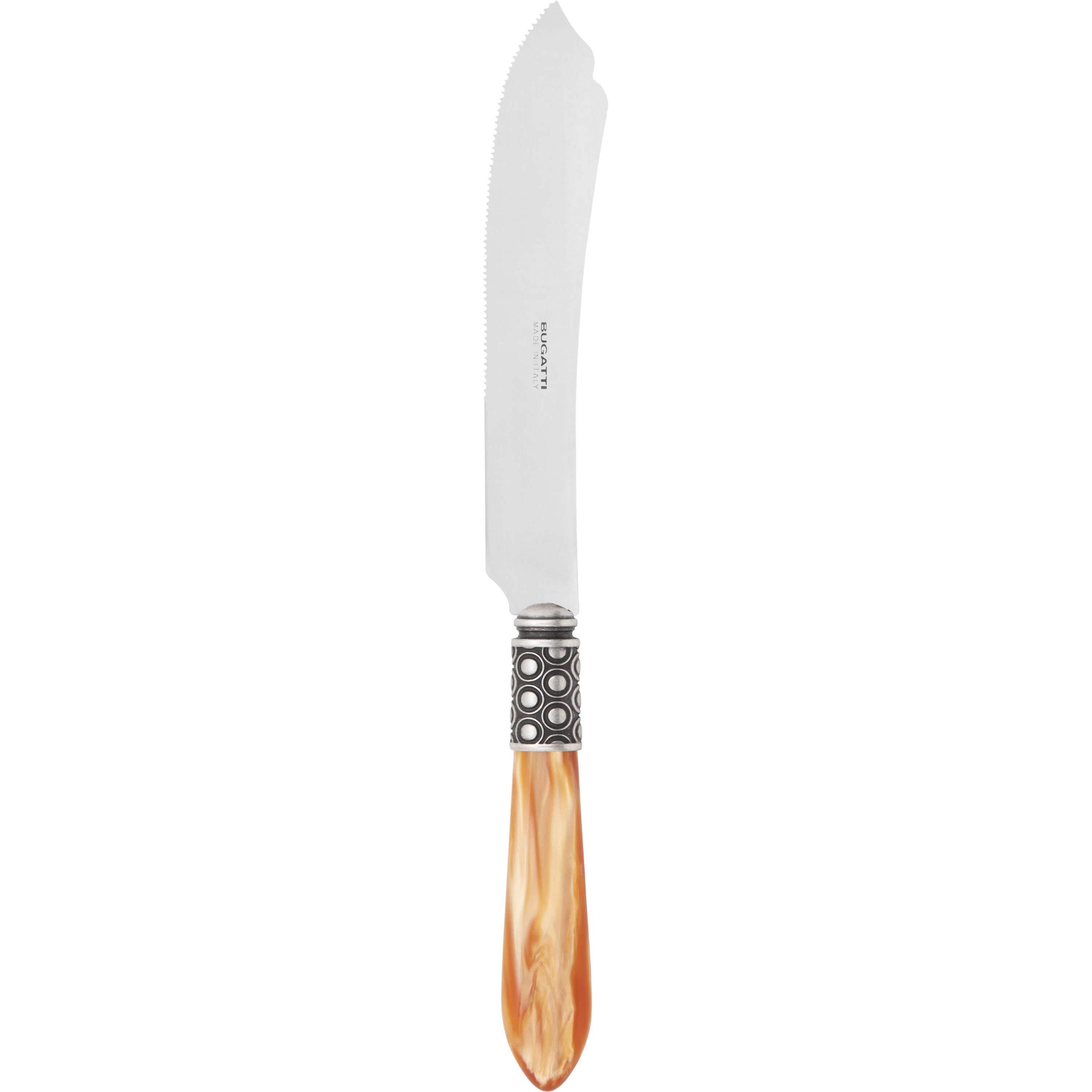 Optical Antique Cake Knife 28 cm (11.02 inch) - tangerine