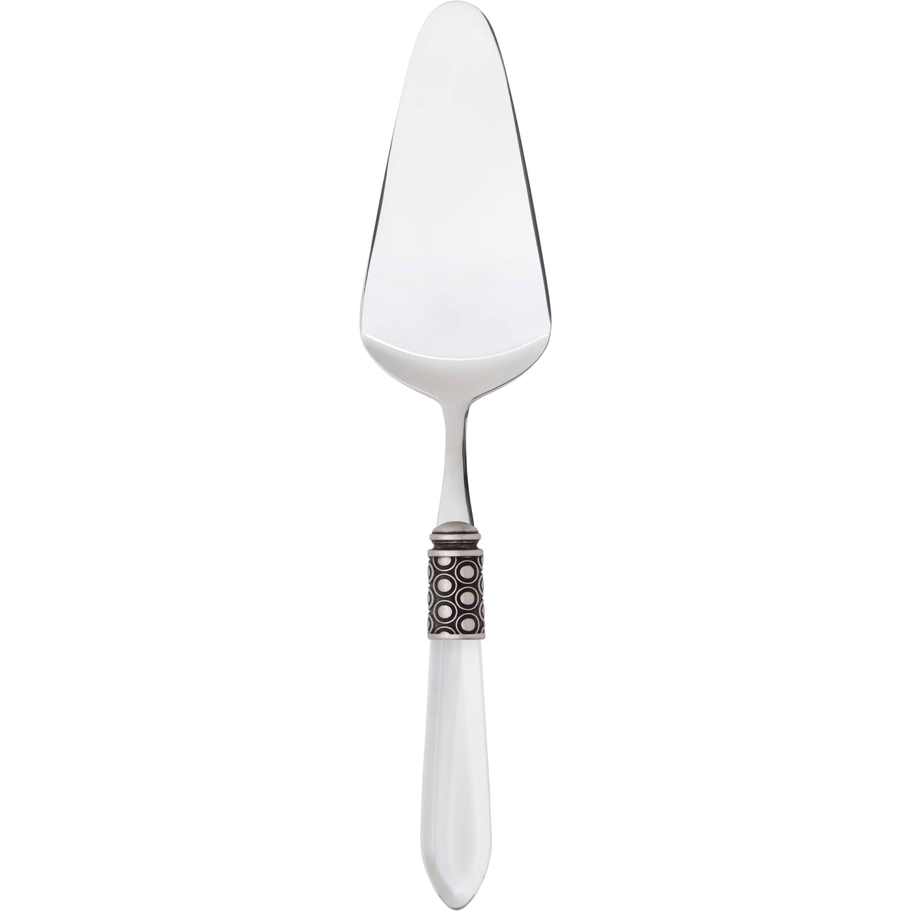 Optical Antique Cake Server - clear