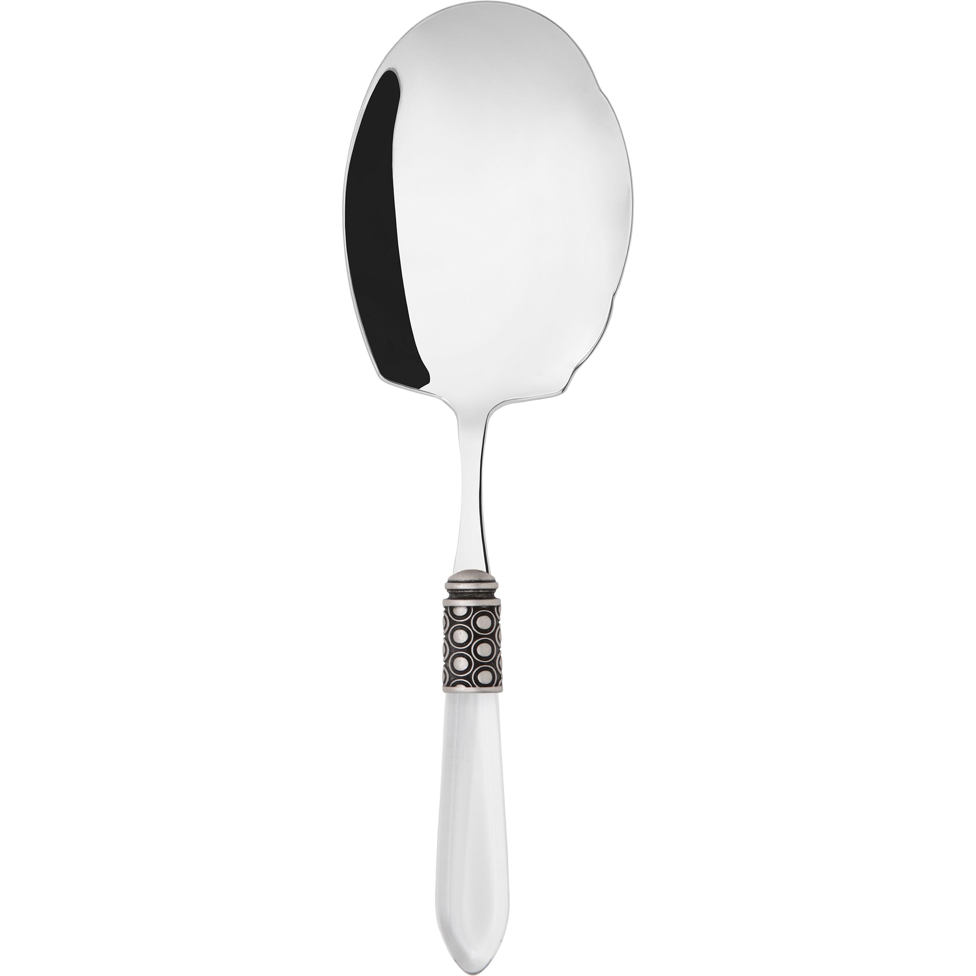 Optical Antique Kebab Serving Spoon - clear