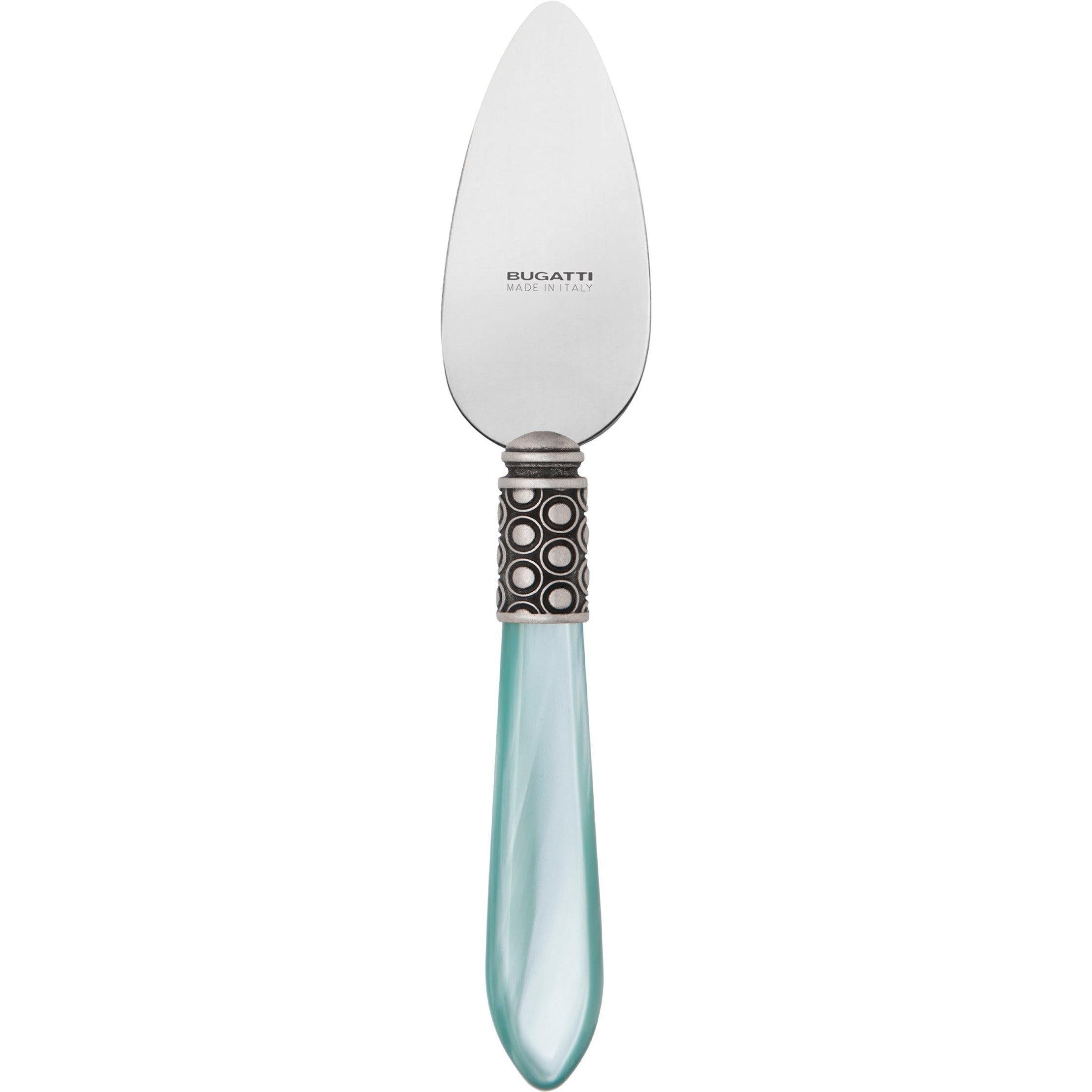 Optical Antique Parmesan Cheese Knife - aqua