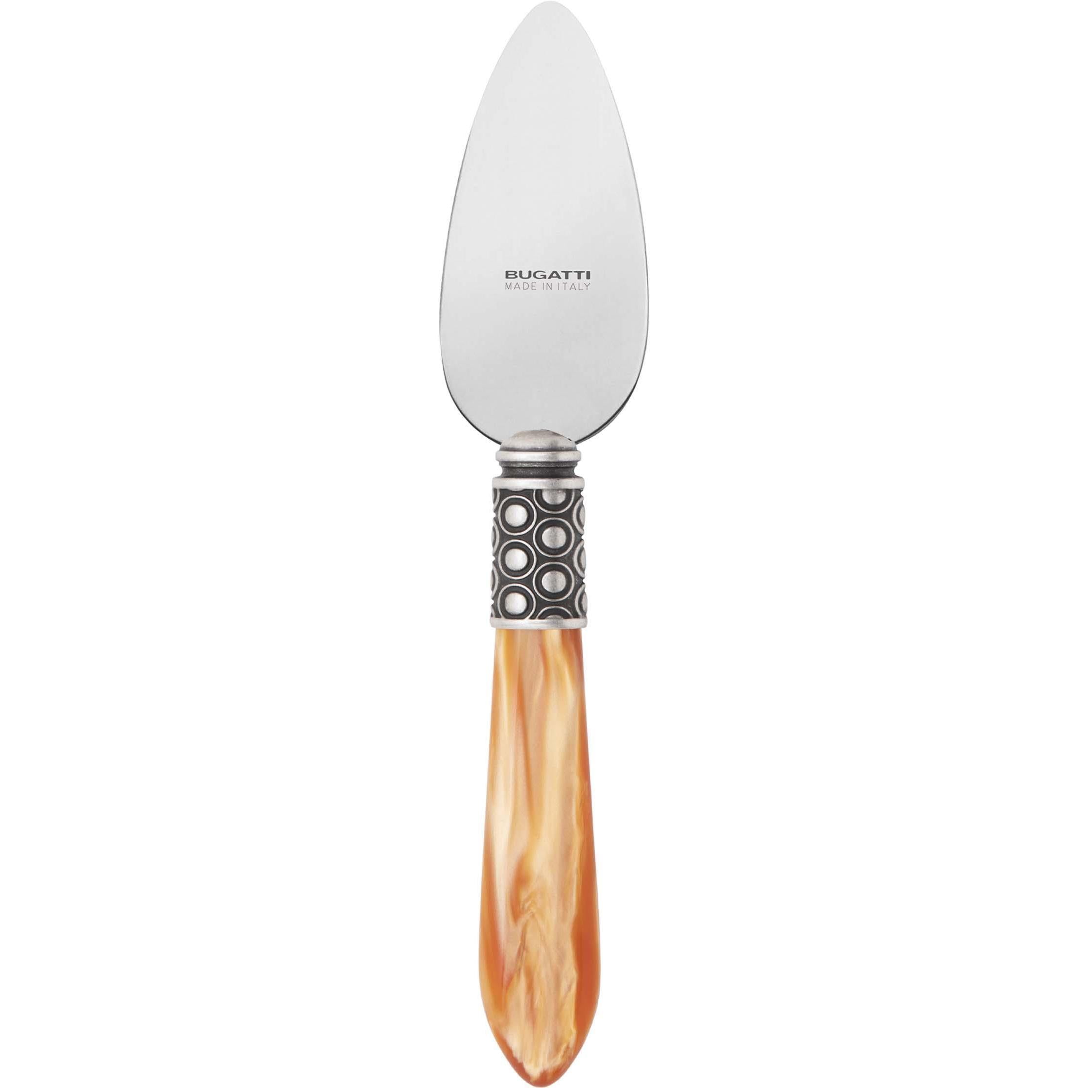 Optical Antique Parmesan Cheese Knife - tangerine