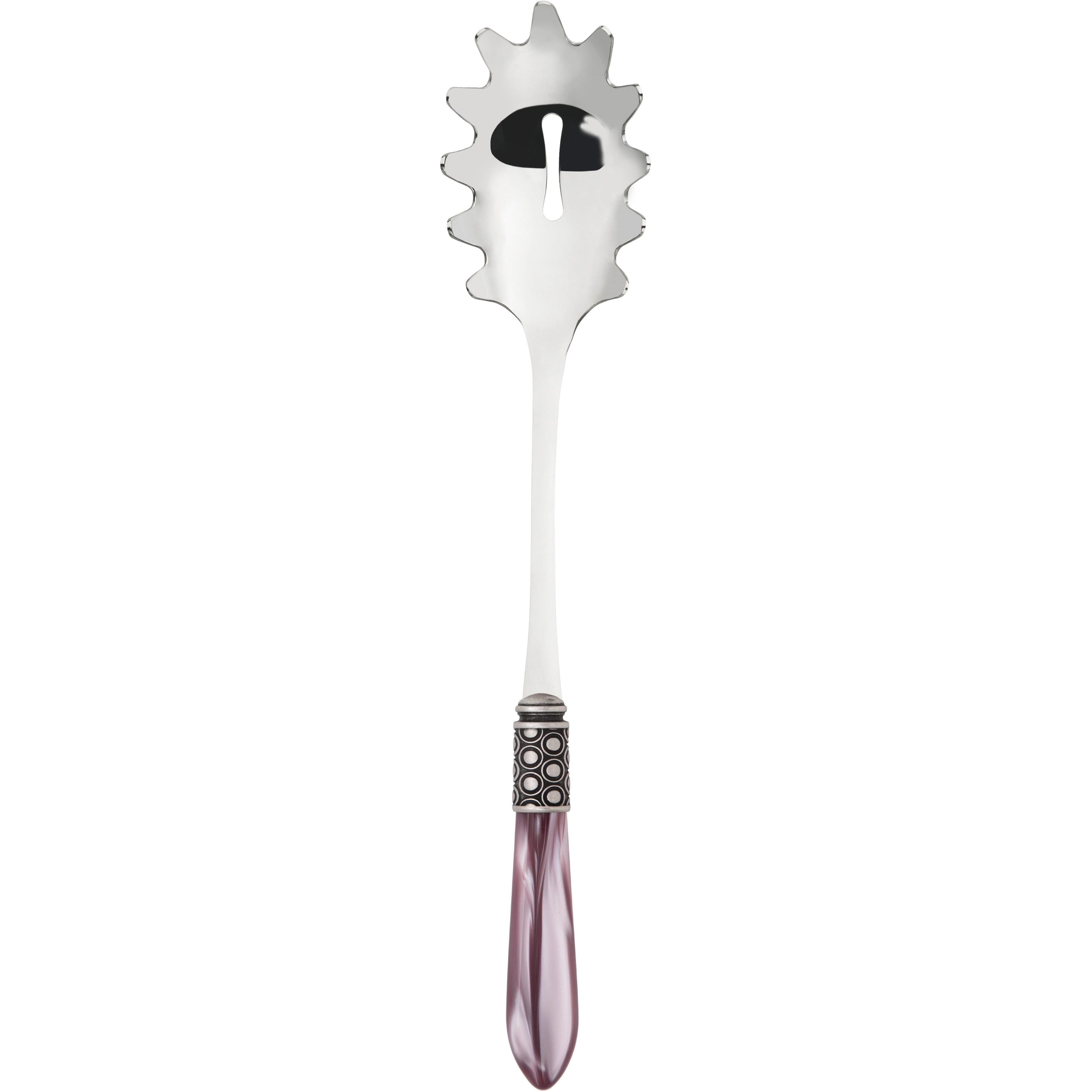 Optical Antique Pasta / Spaghetti Server - lilac