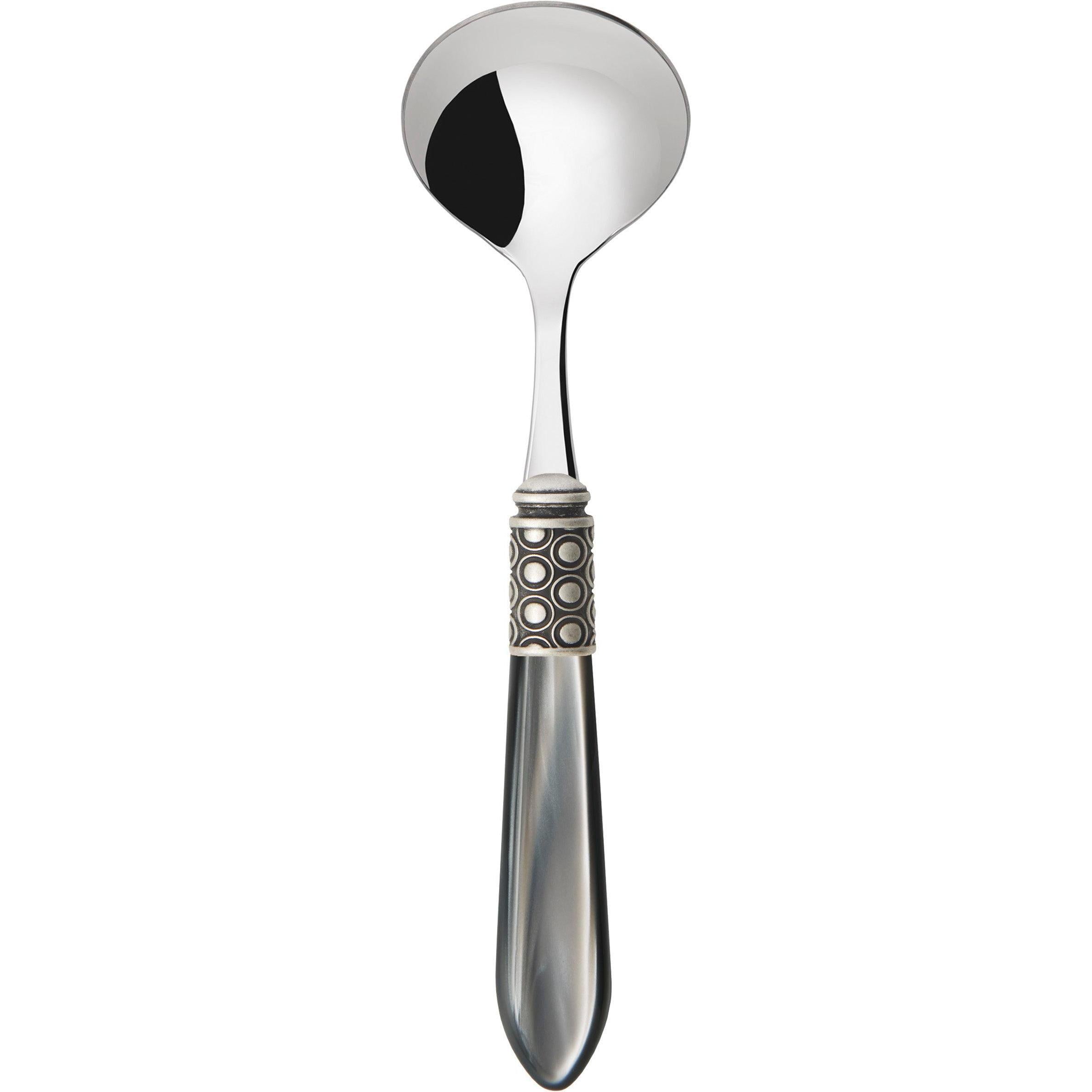 Optical Antique Sauce / Gravy Ladle - gray
