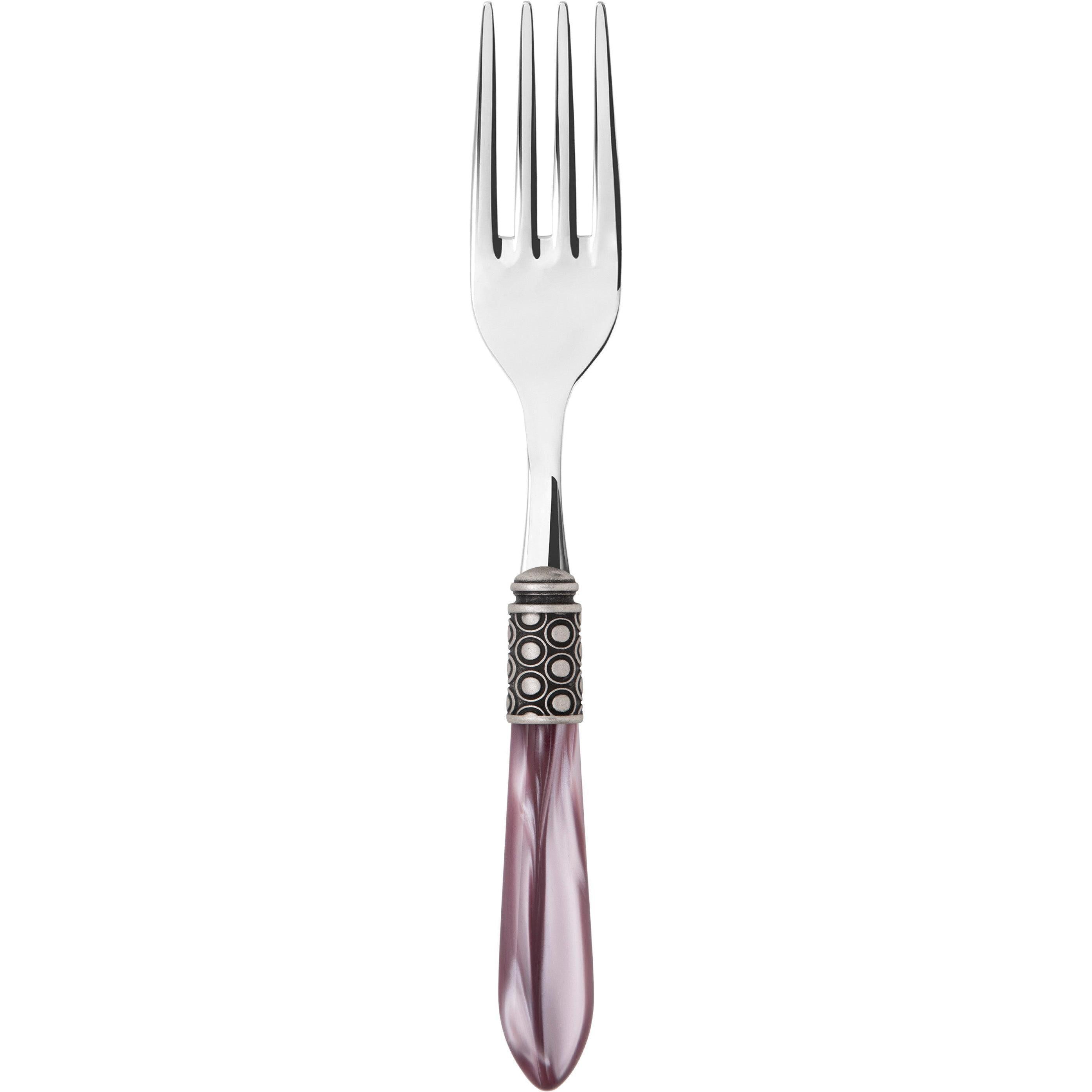 Optical Antique Serving Fork - lilac