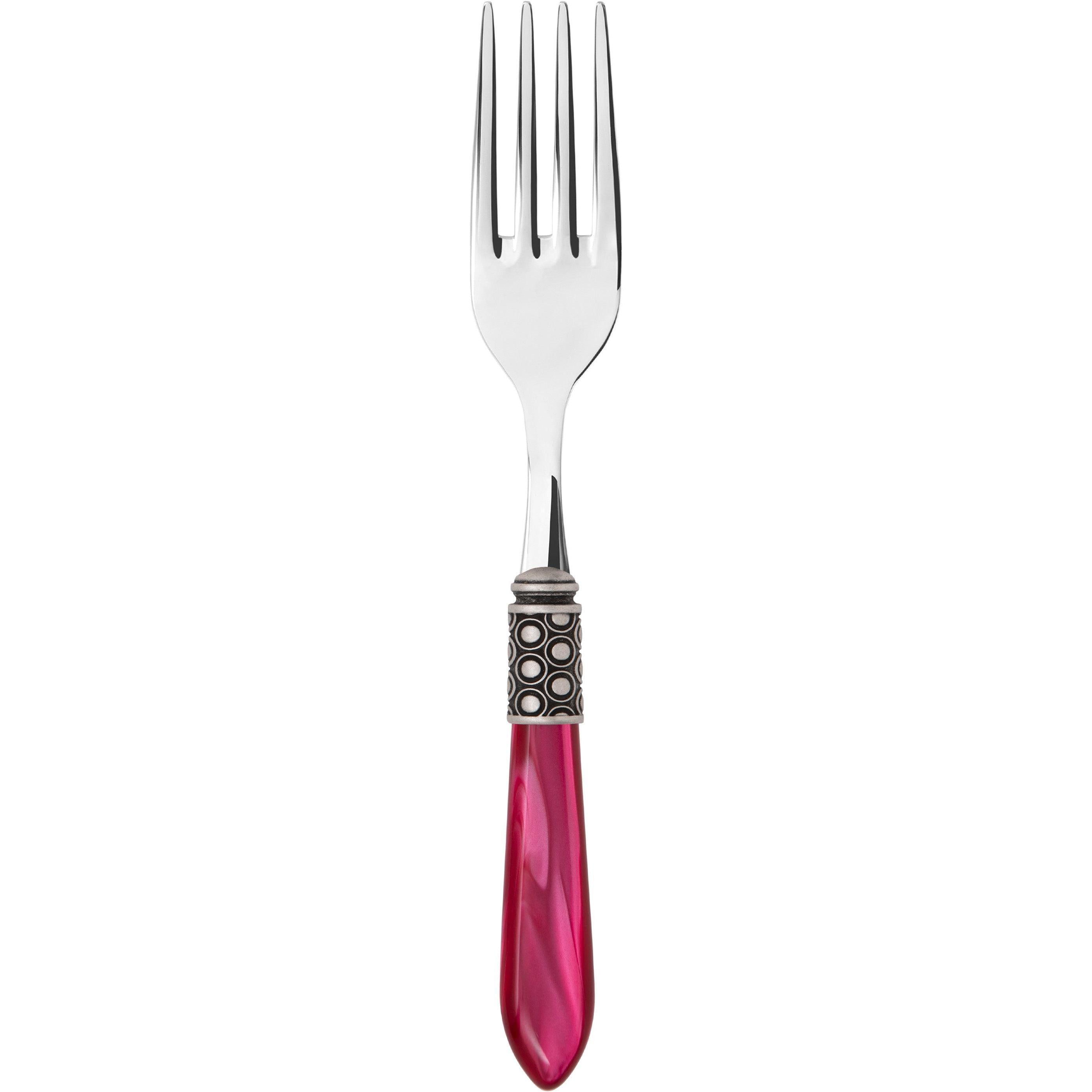 Optical Antique Serving Fork - raspberry-Casa Bugatti USA