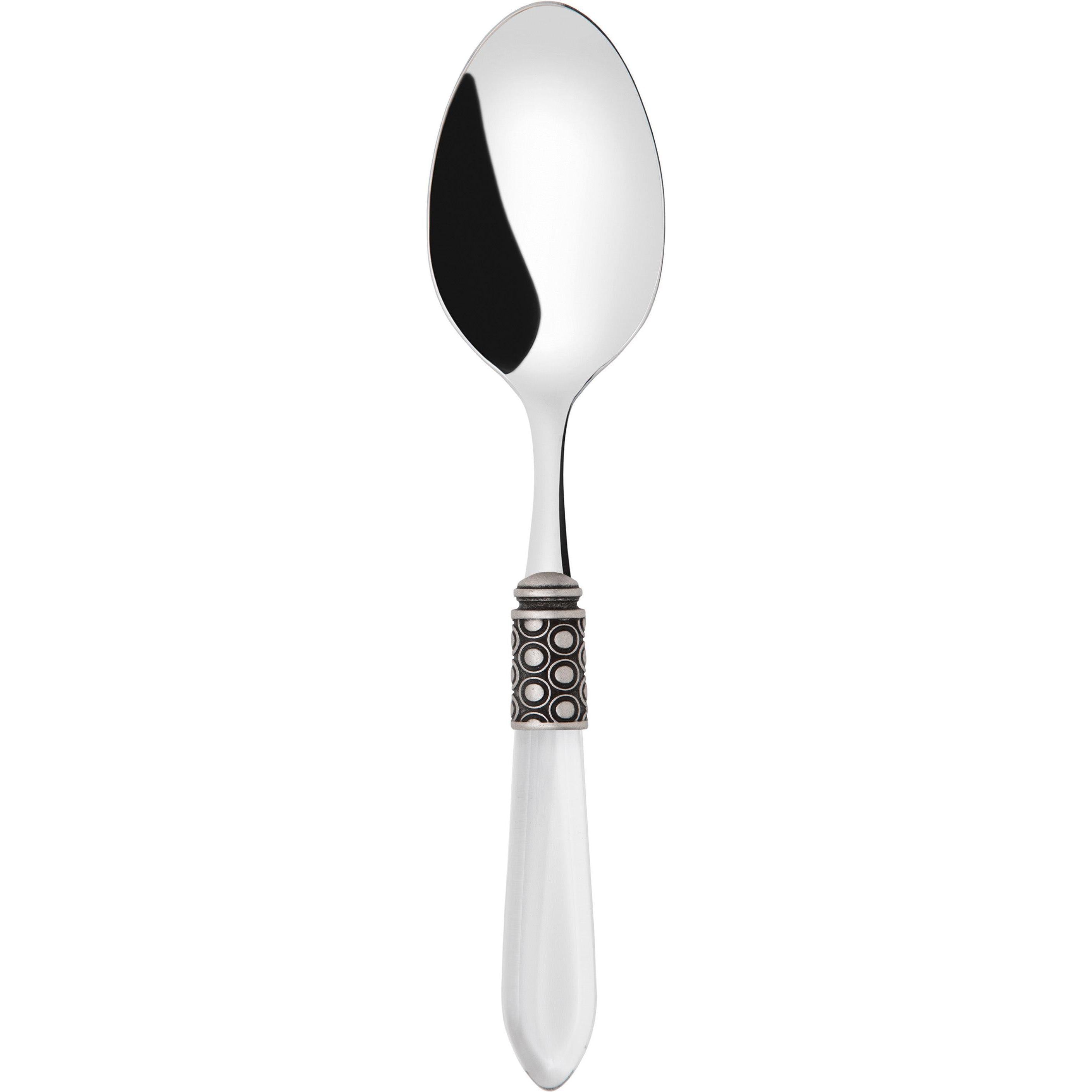 Optical Antique Serving Spoon - clear