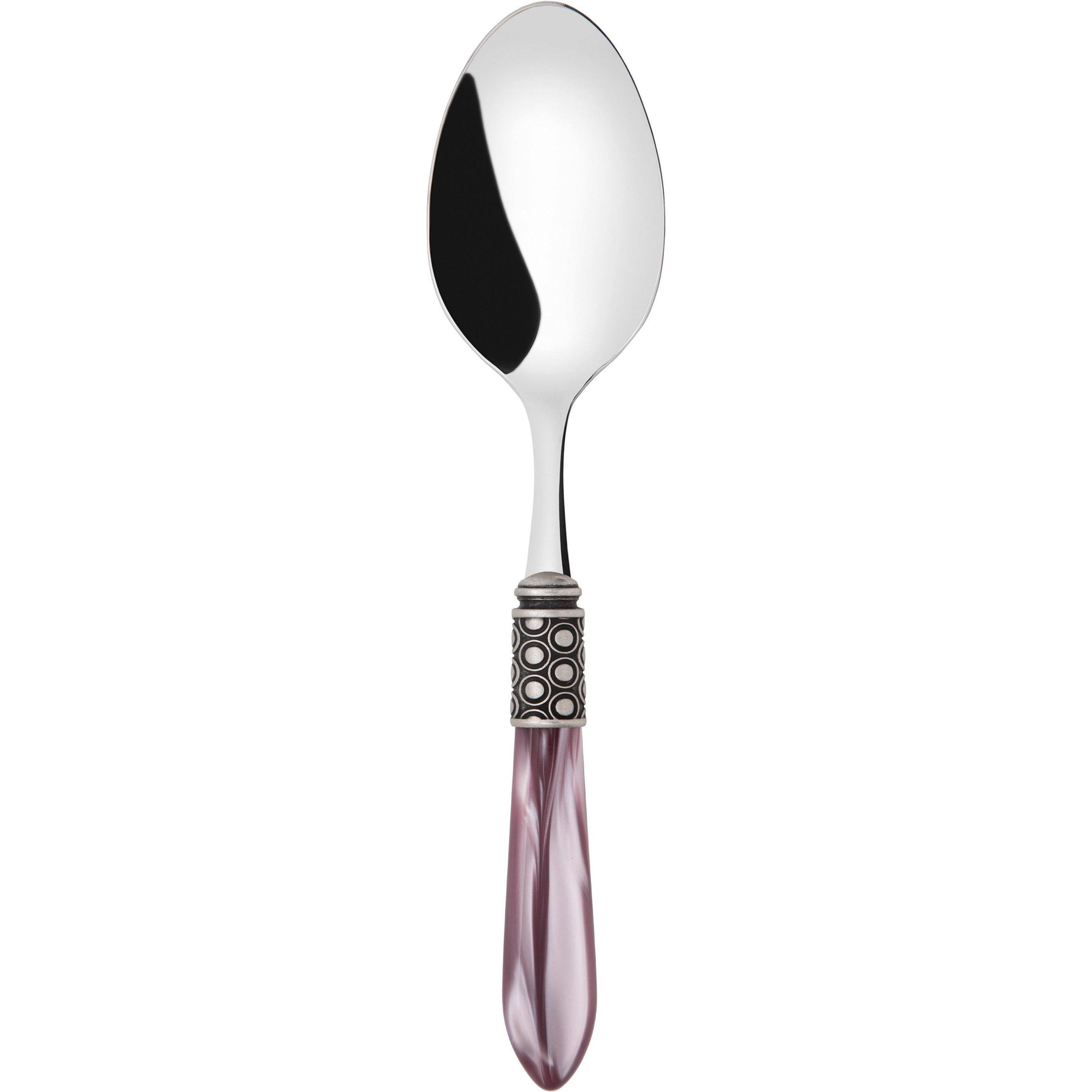 Optical Antique Serving Spoon - lilac
