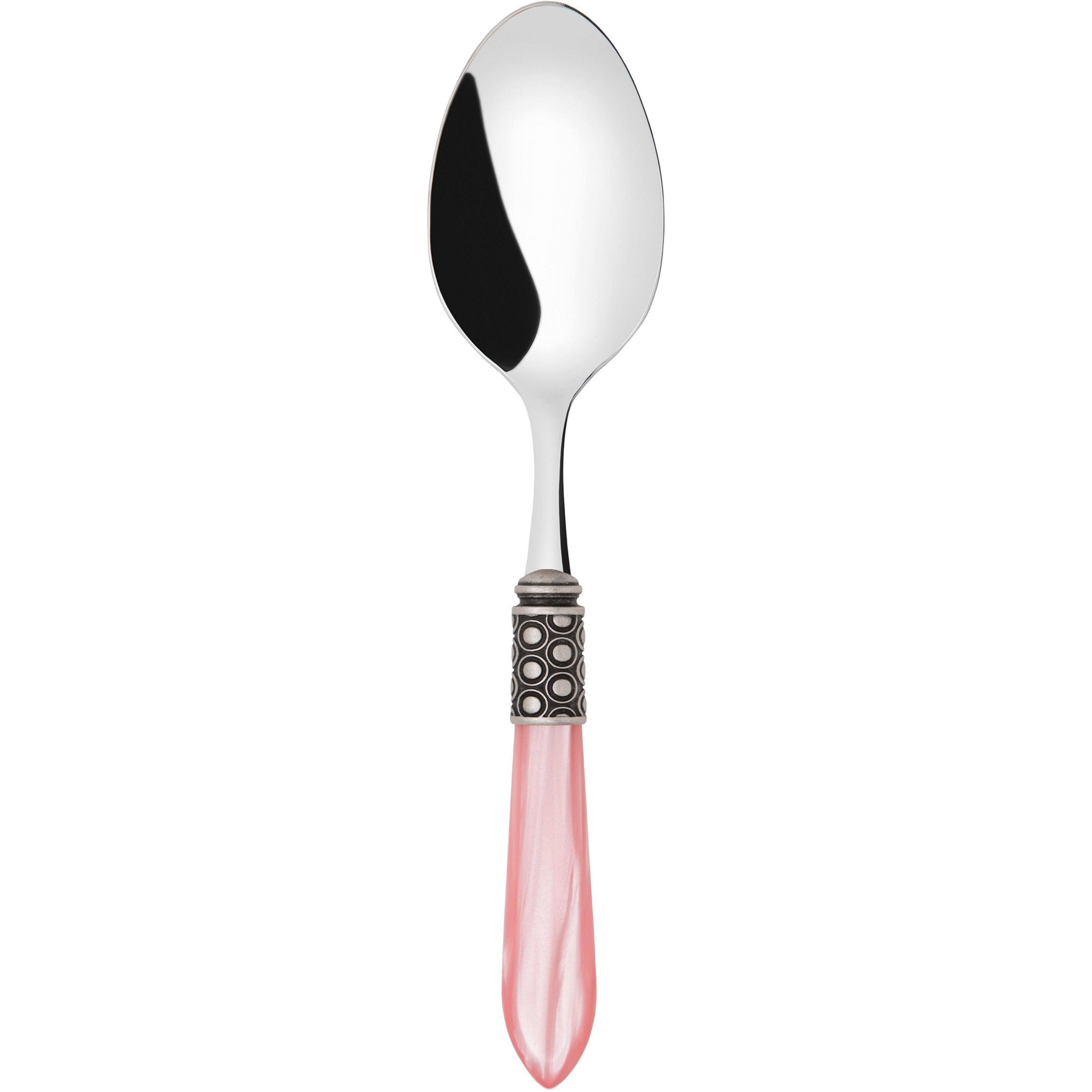 Optical Antique Serving Spoon - pink