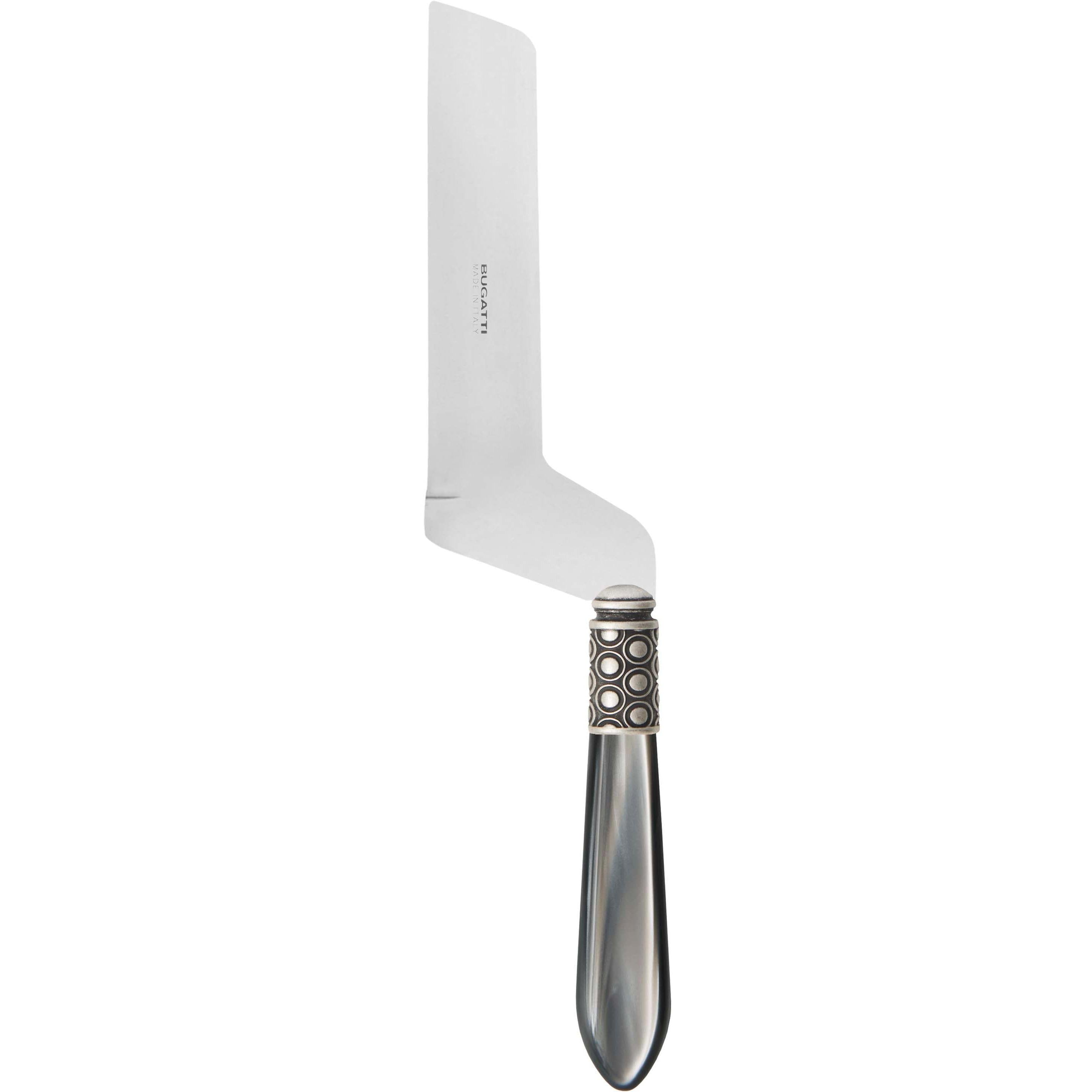 Optical Antique Soft Cheese Offset Knife - gray