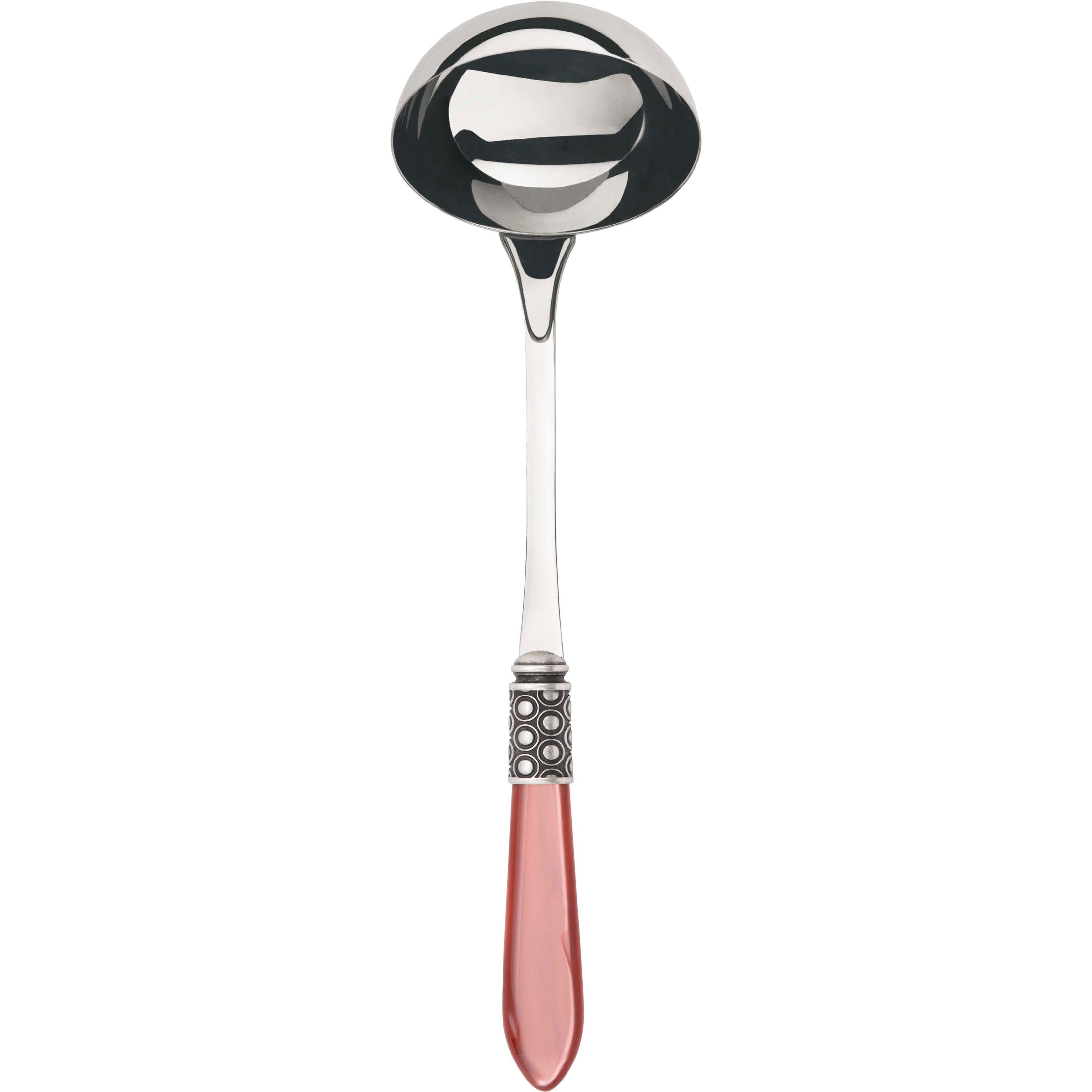 Optical Antique Soup Ladle - rust