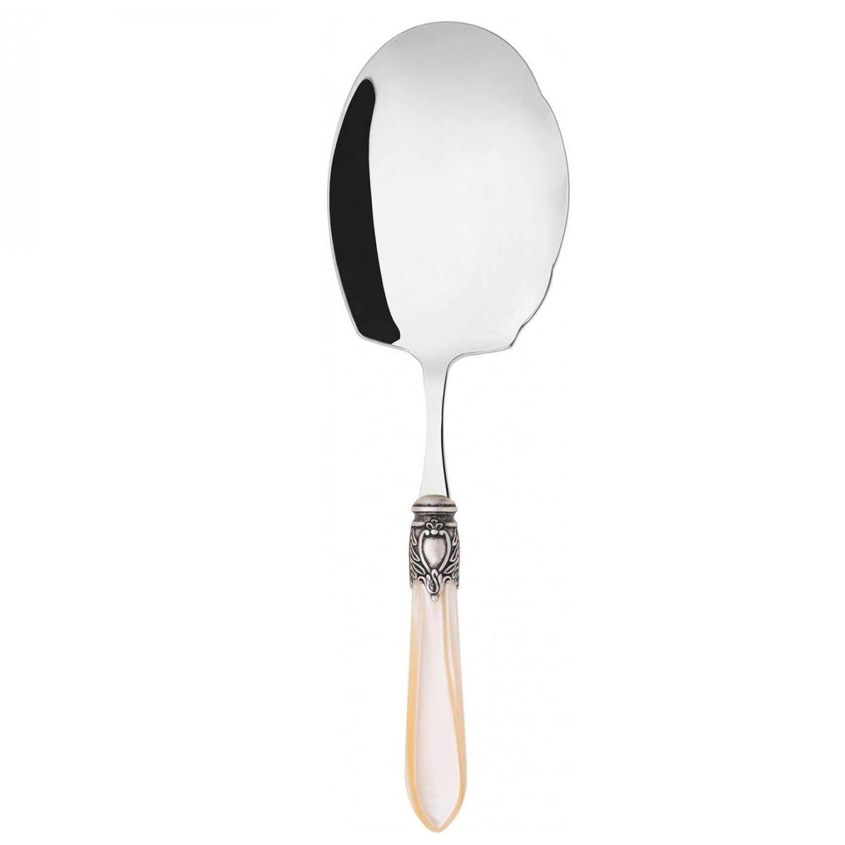 Oxford Antique Kebab Serving Spoon Ivory