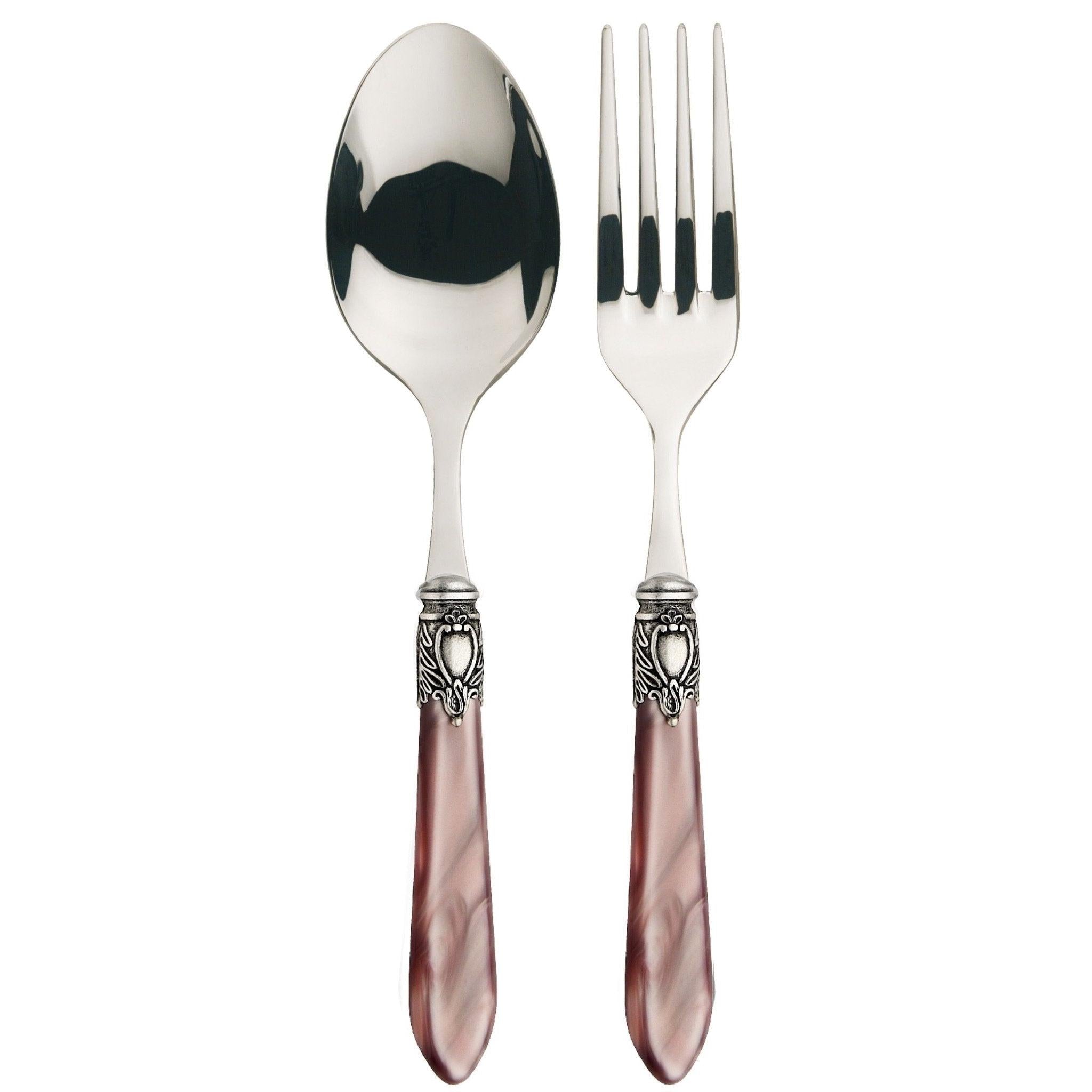 Oxford Antique 2 Piece Serving Set Lilac-Casa Bugatti USA