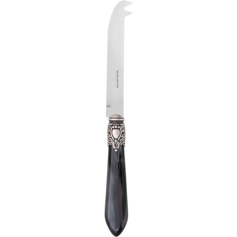 Oxford Antique 2 point "dear" cheese Knife - Charcoal-Casa Bugatti USA
