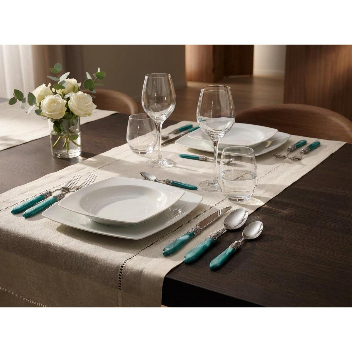 Oxford Antique 5 piece place setting - Aqua