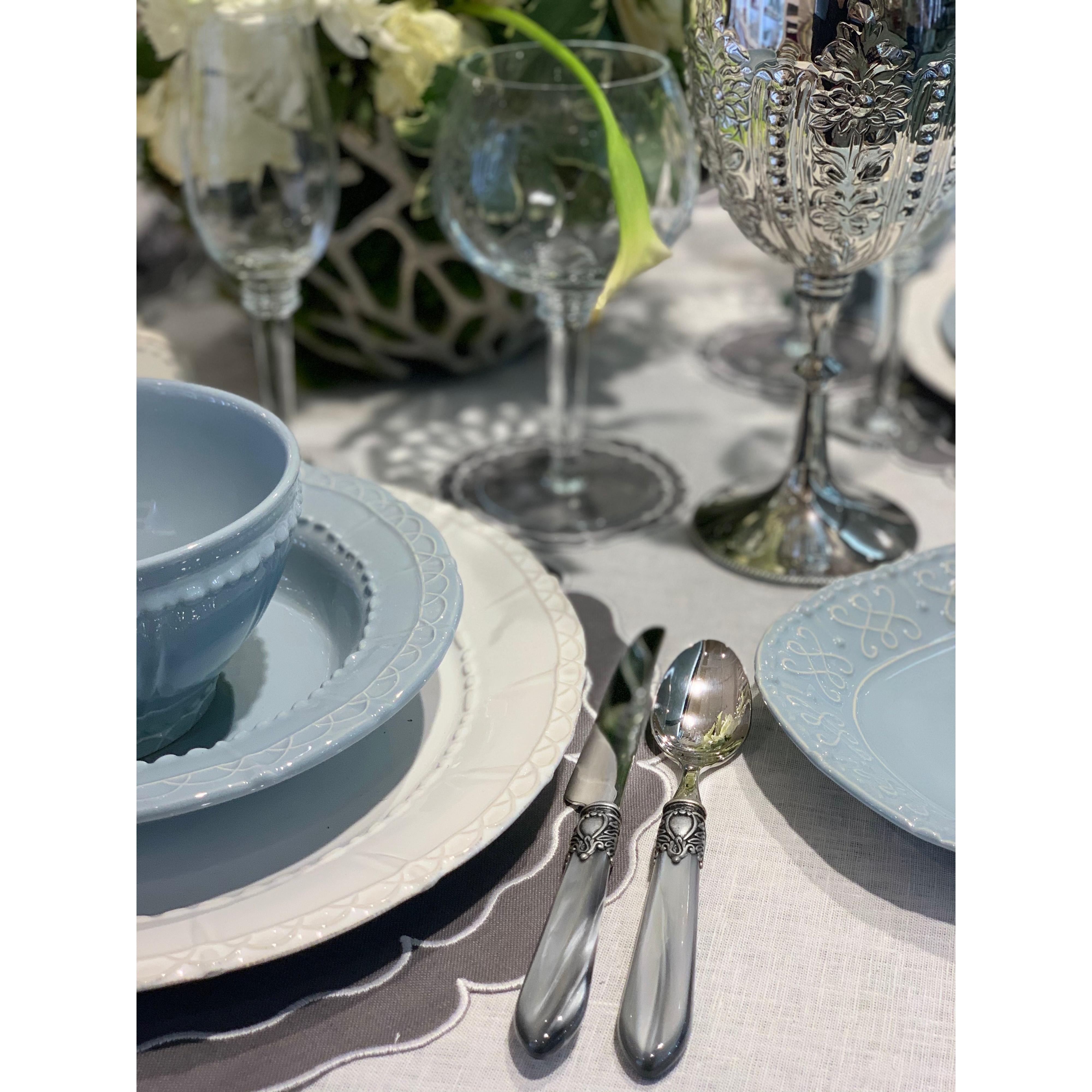 Oxford Antique 5 piece place setting - Gray