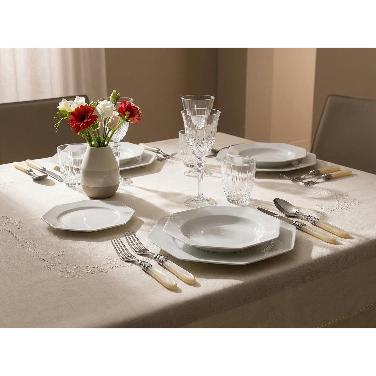 Oxford Antique 5 piece place setting - Ivory