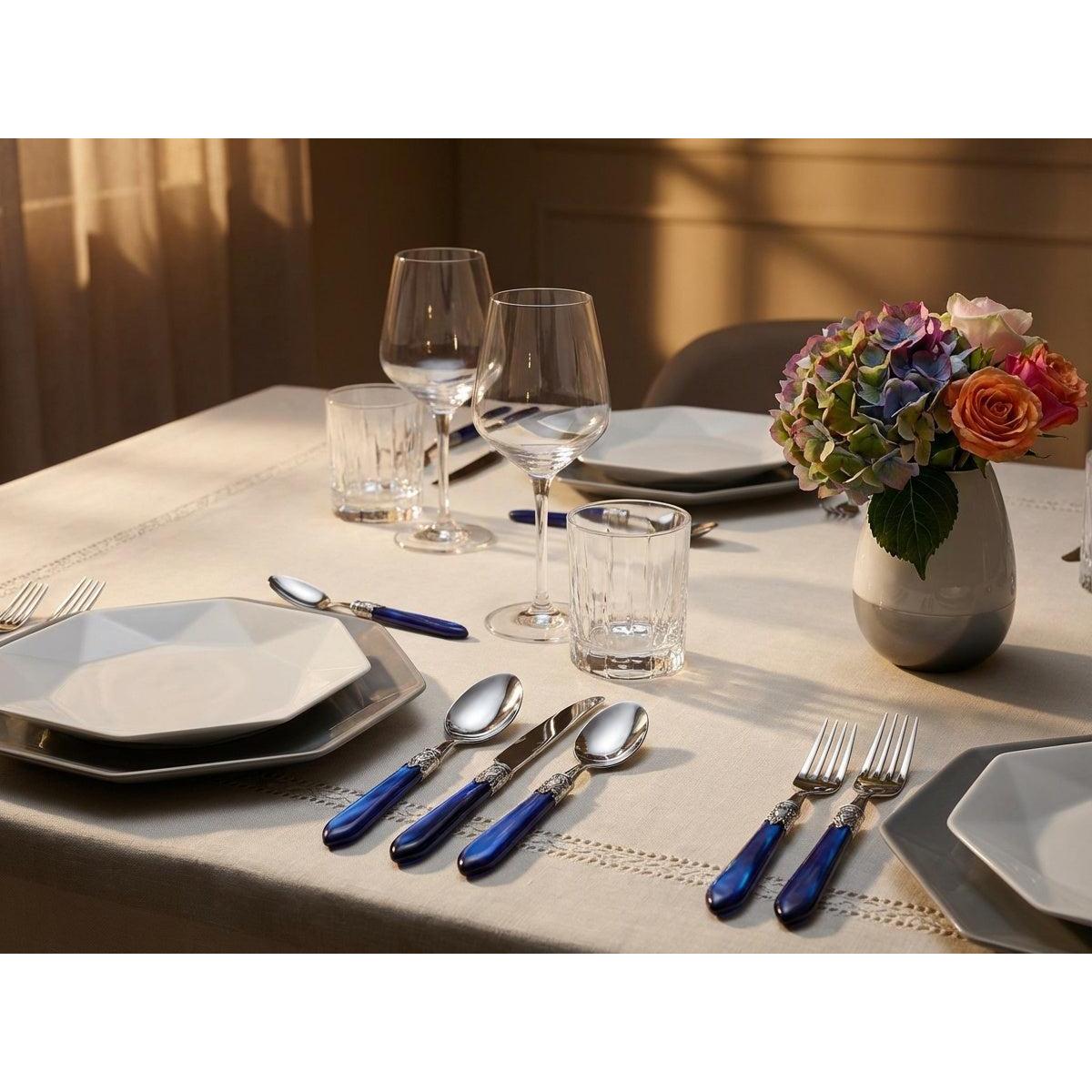 Oxford Antique 5 piece place setting - Royal Blue