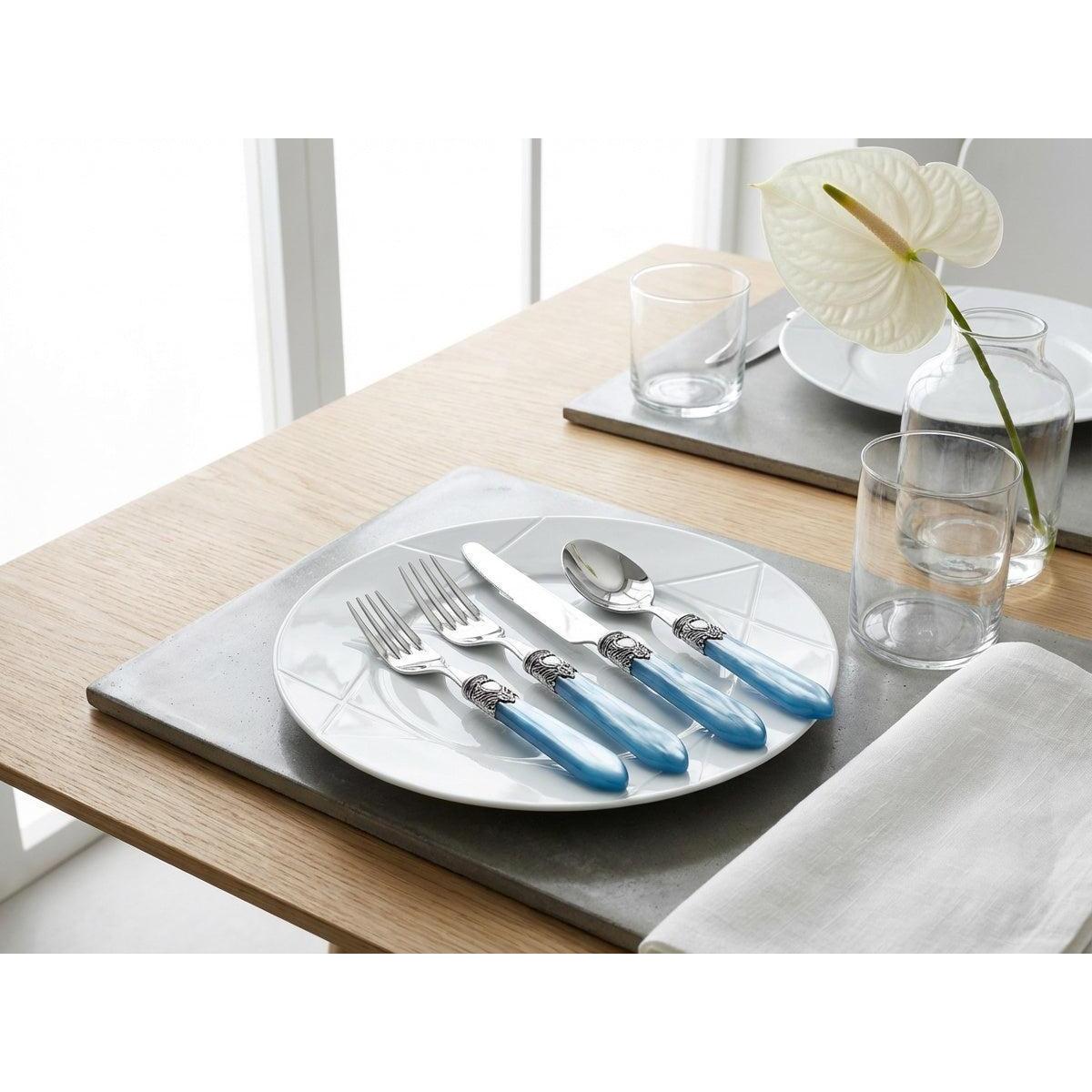Oxford Antique 5 piece place setting - Sky Blue