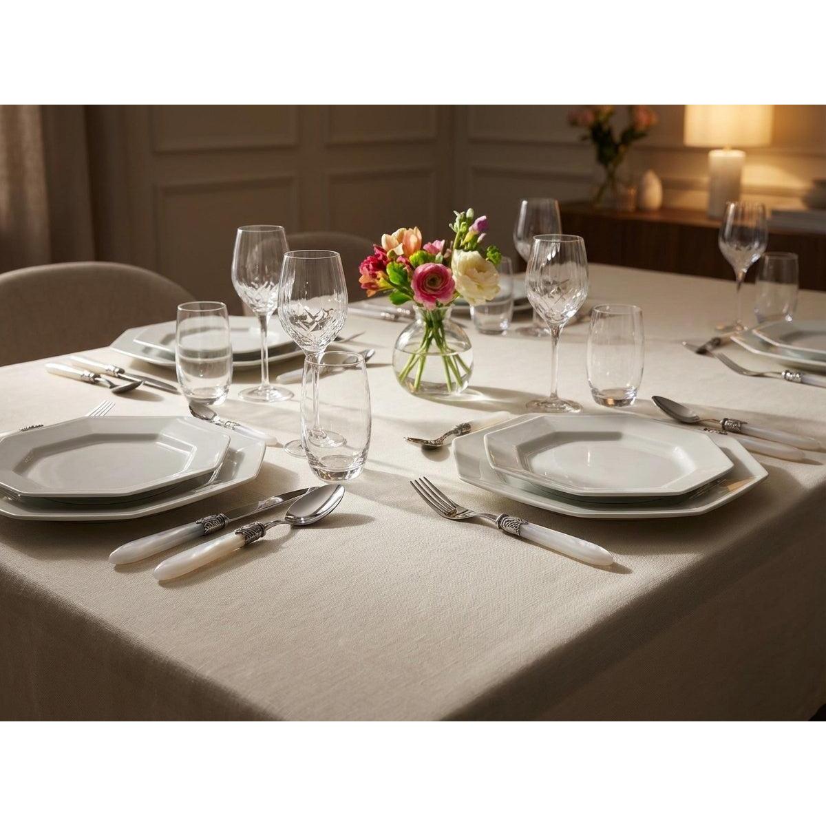 Oxford Antique 5 piece place setting - White
