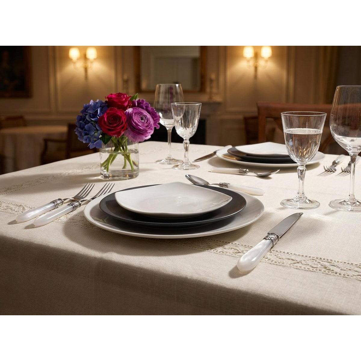 Oxford Antique 5 piece place setting - White
