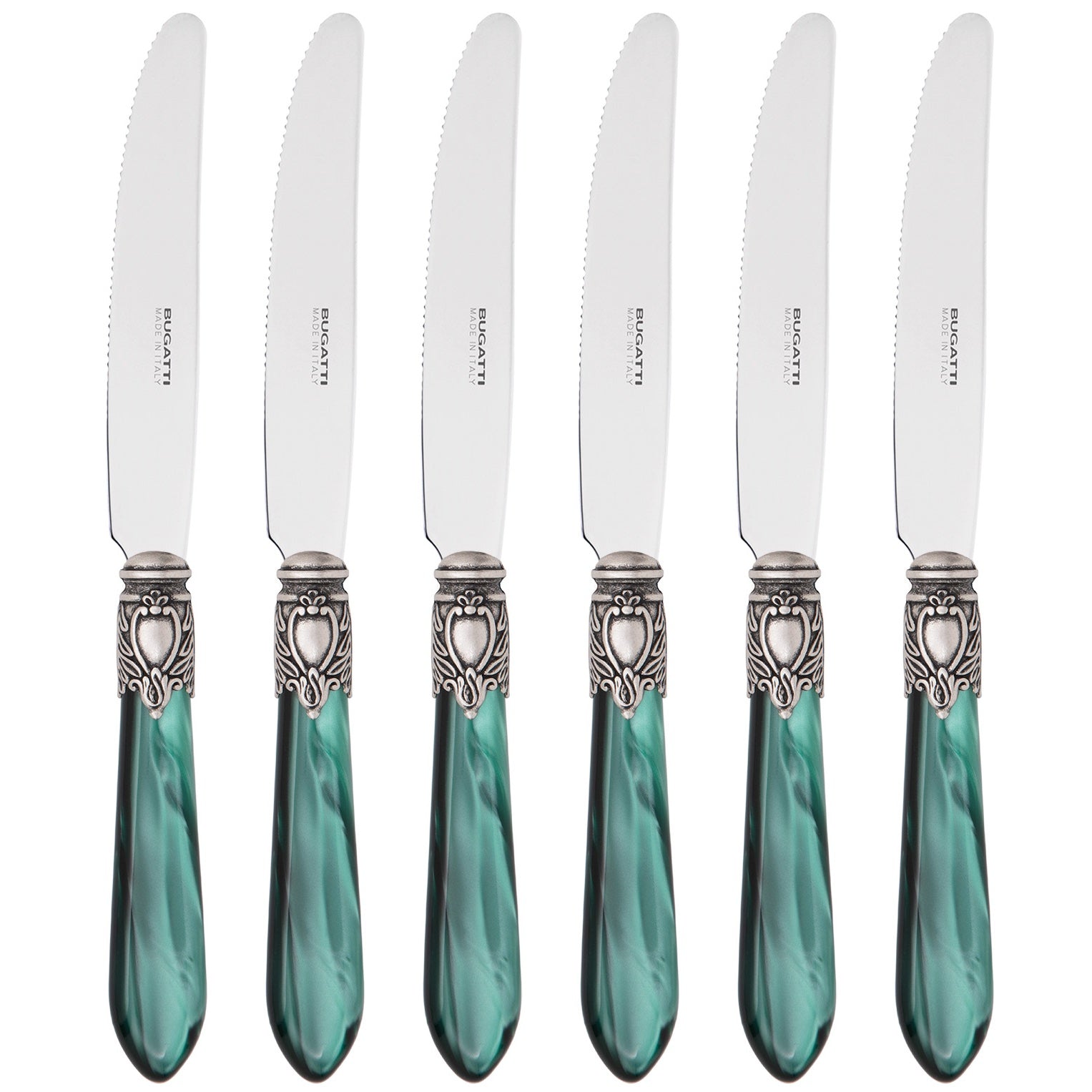 Oxford Antique Fruit Knife Set 17,5 cm (6.89 inch) - Emerald Green