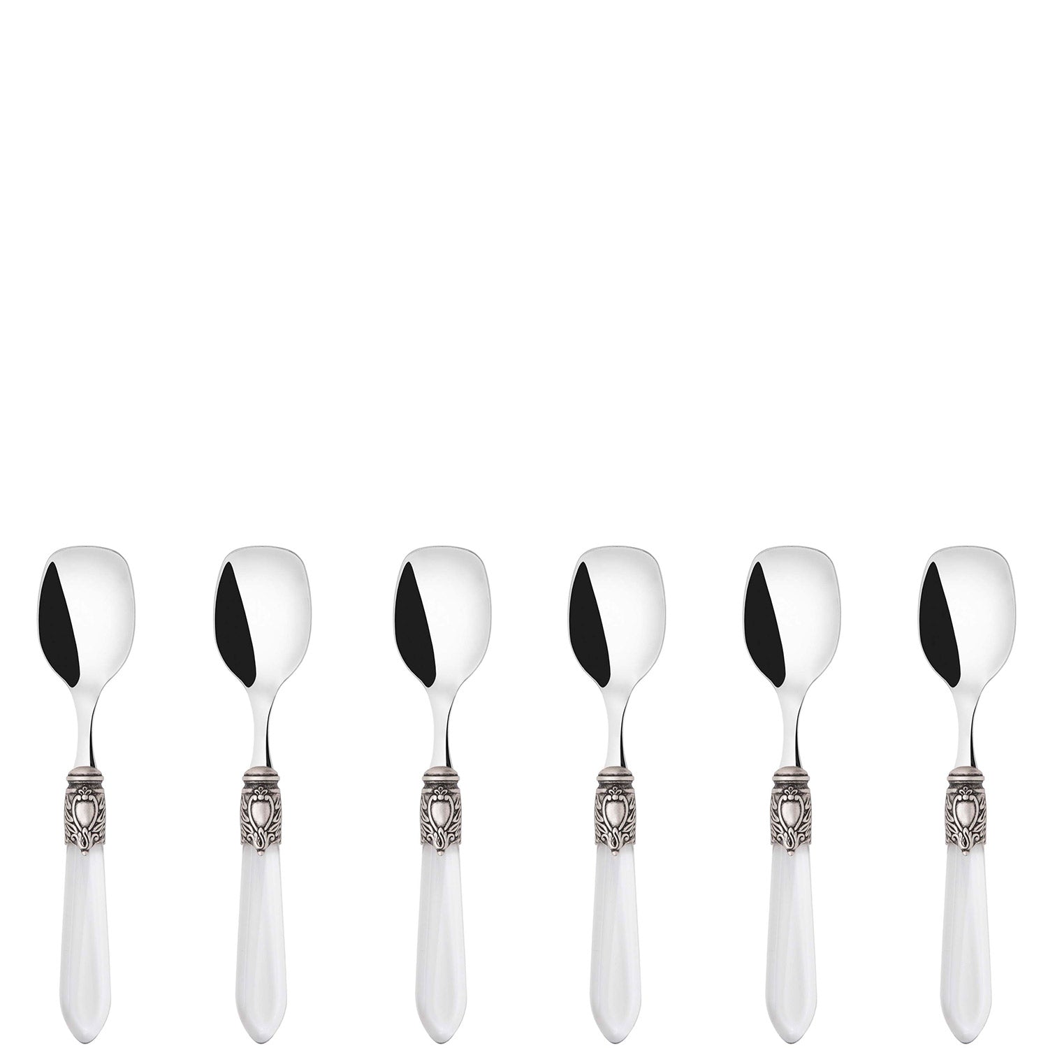 Oxford Antique Ice Cream Spoons Set Clear