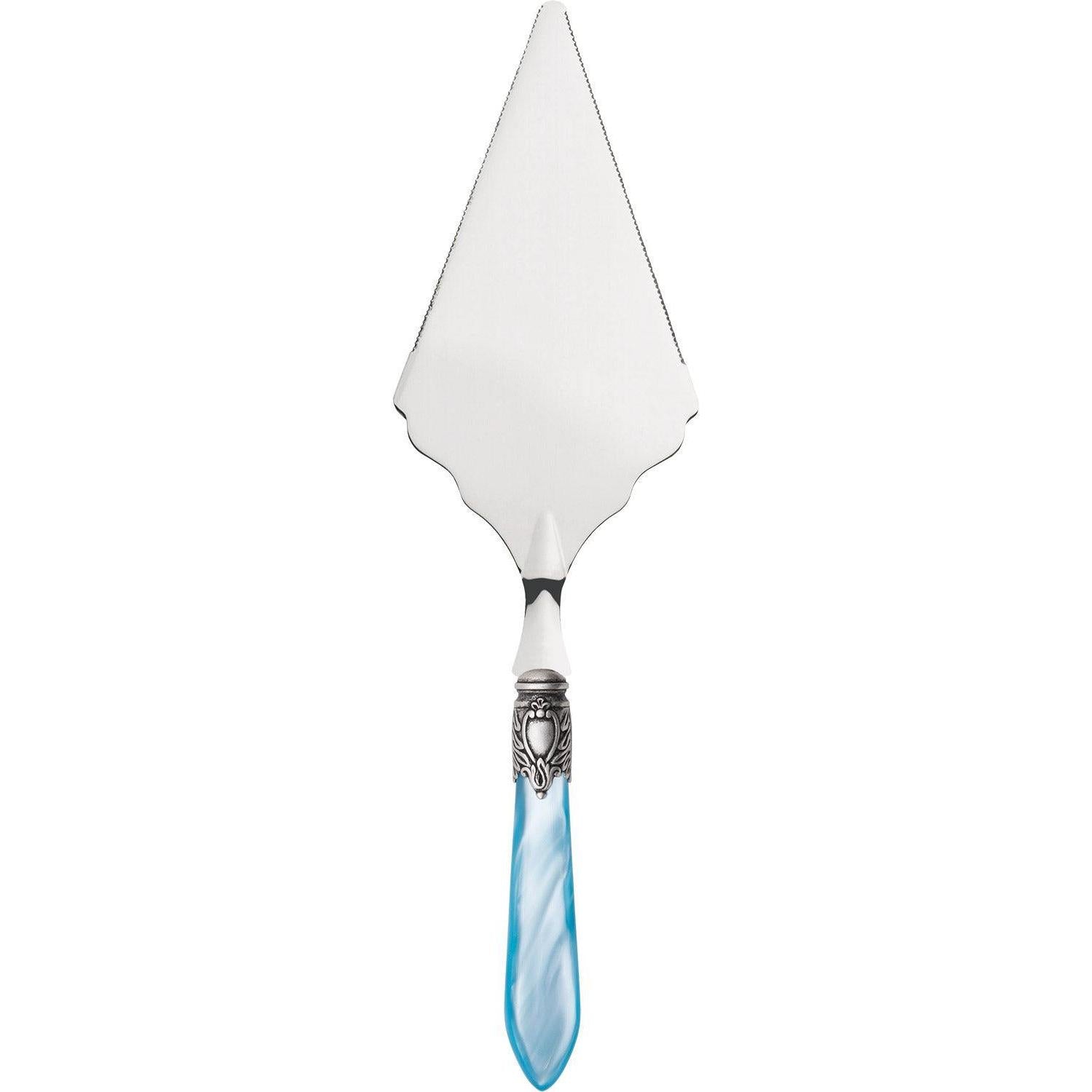 Oxford Antique Large Cake Server Serrated Sky Blue