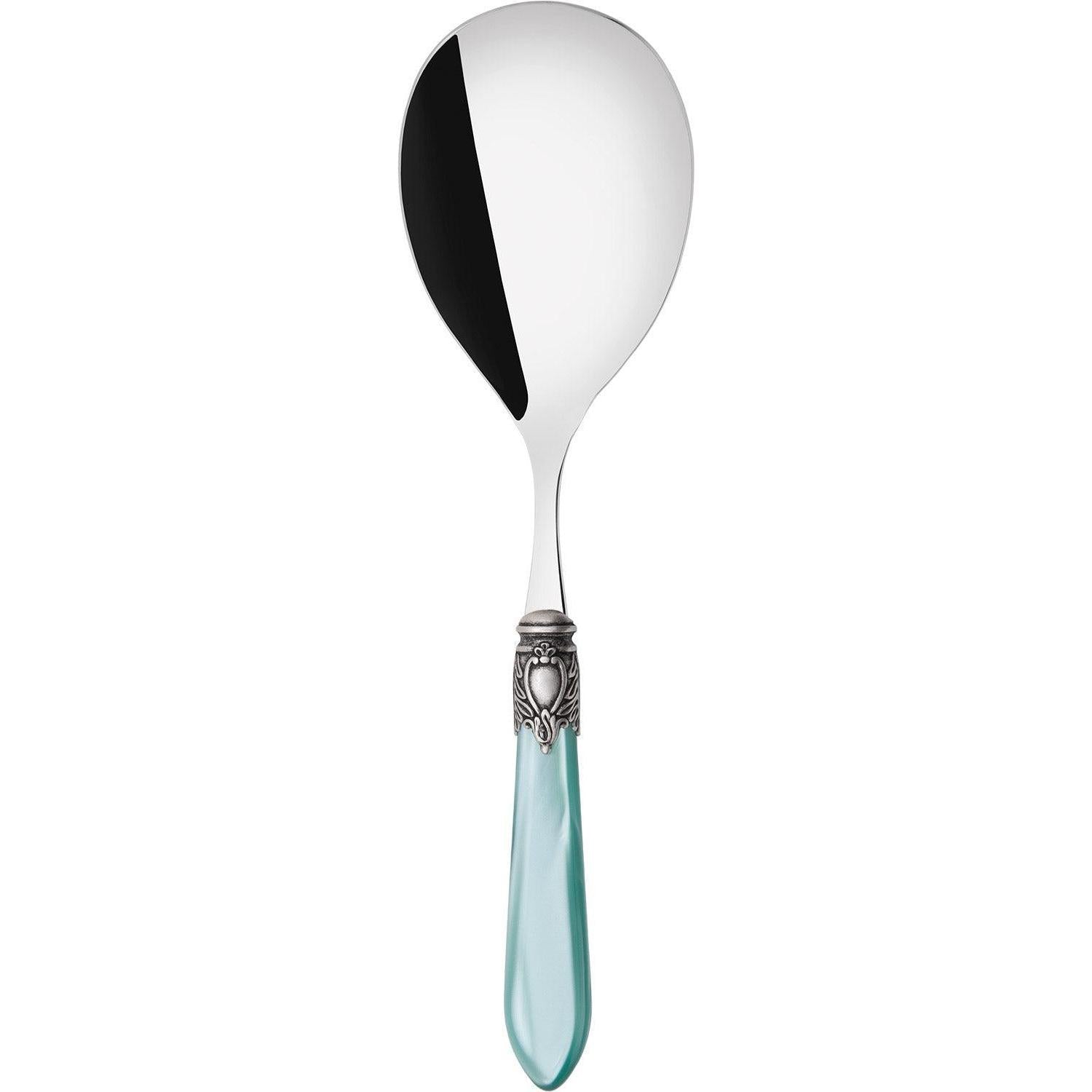 Oxford Antique Rice Casserole Serving Spoon Aqua