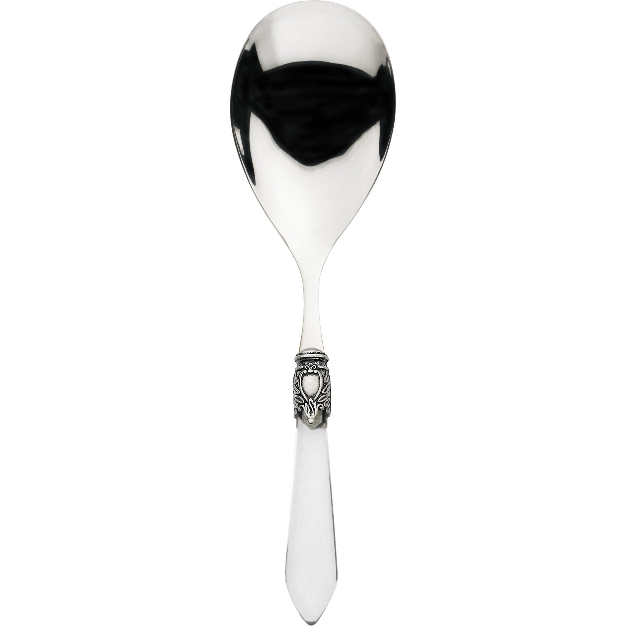 Oxford Antique Rice Casserole Serving Spoon - CLEAR-Casa Bugatti USA