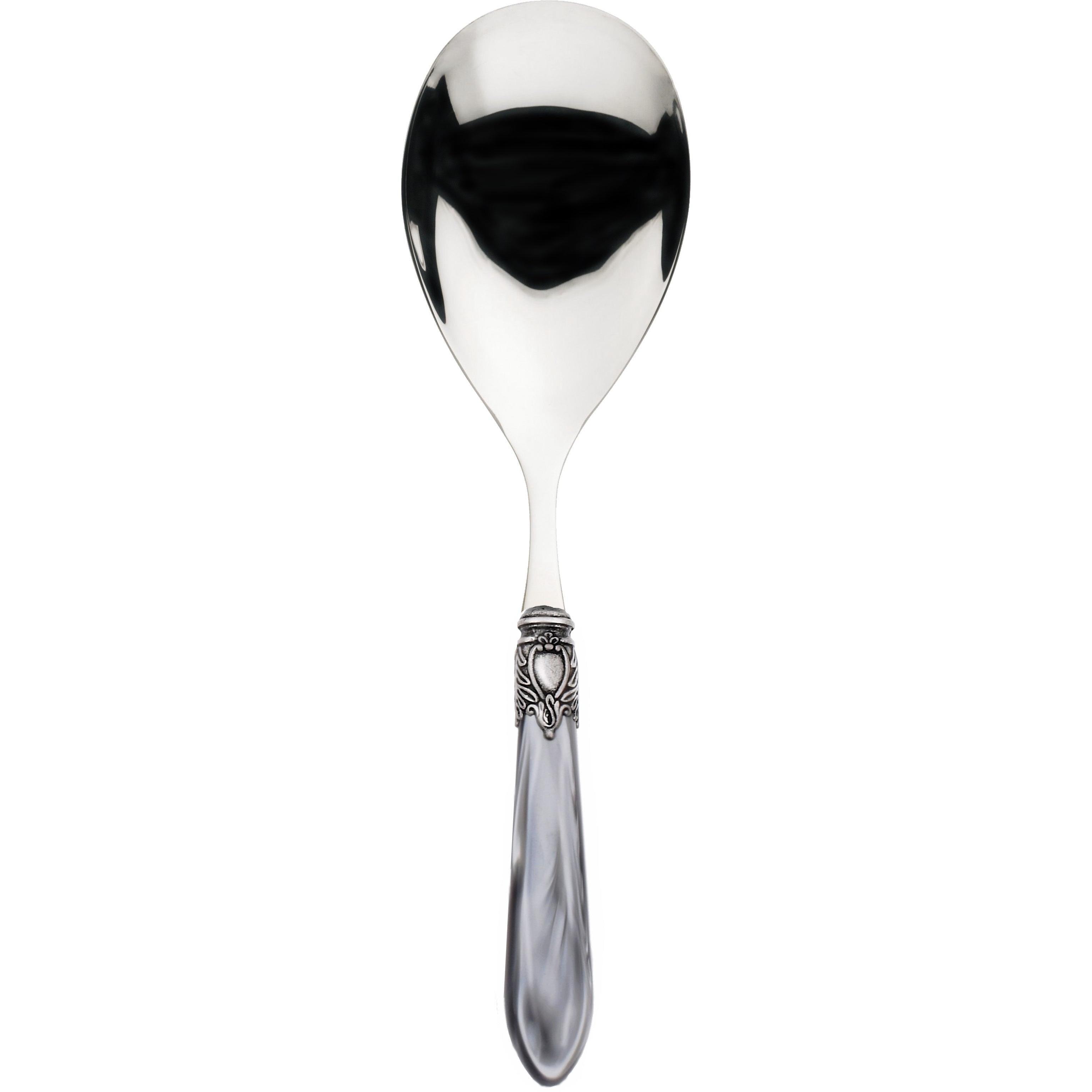 Oxford Antique Rice Casserole Serving Spoon Gray